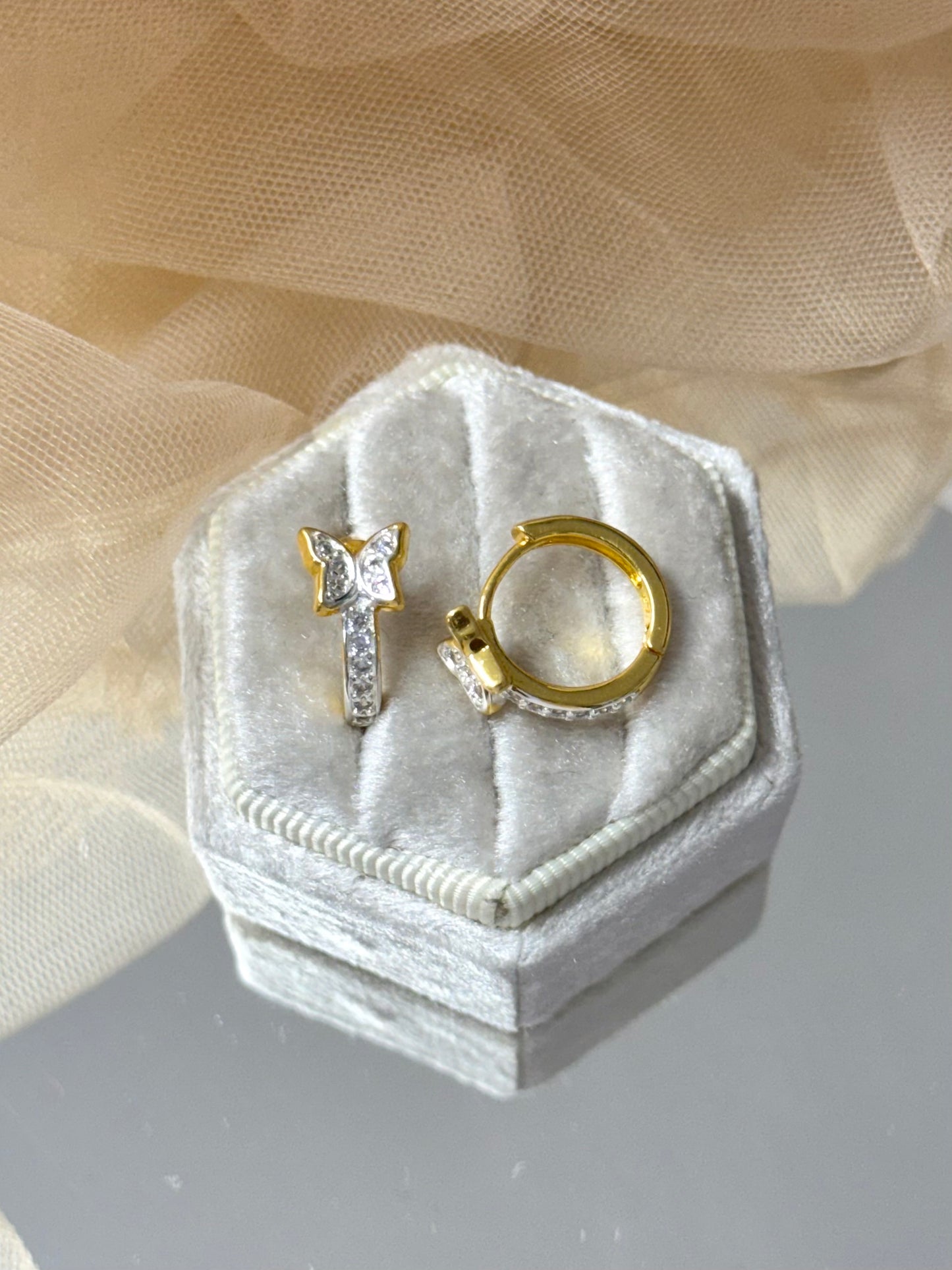 Yellow Gold Earrings 4789