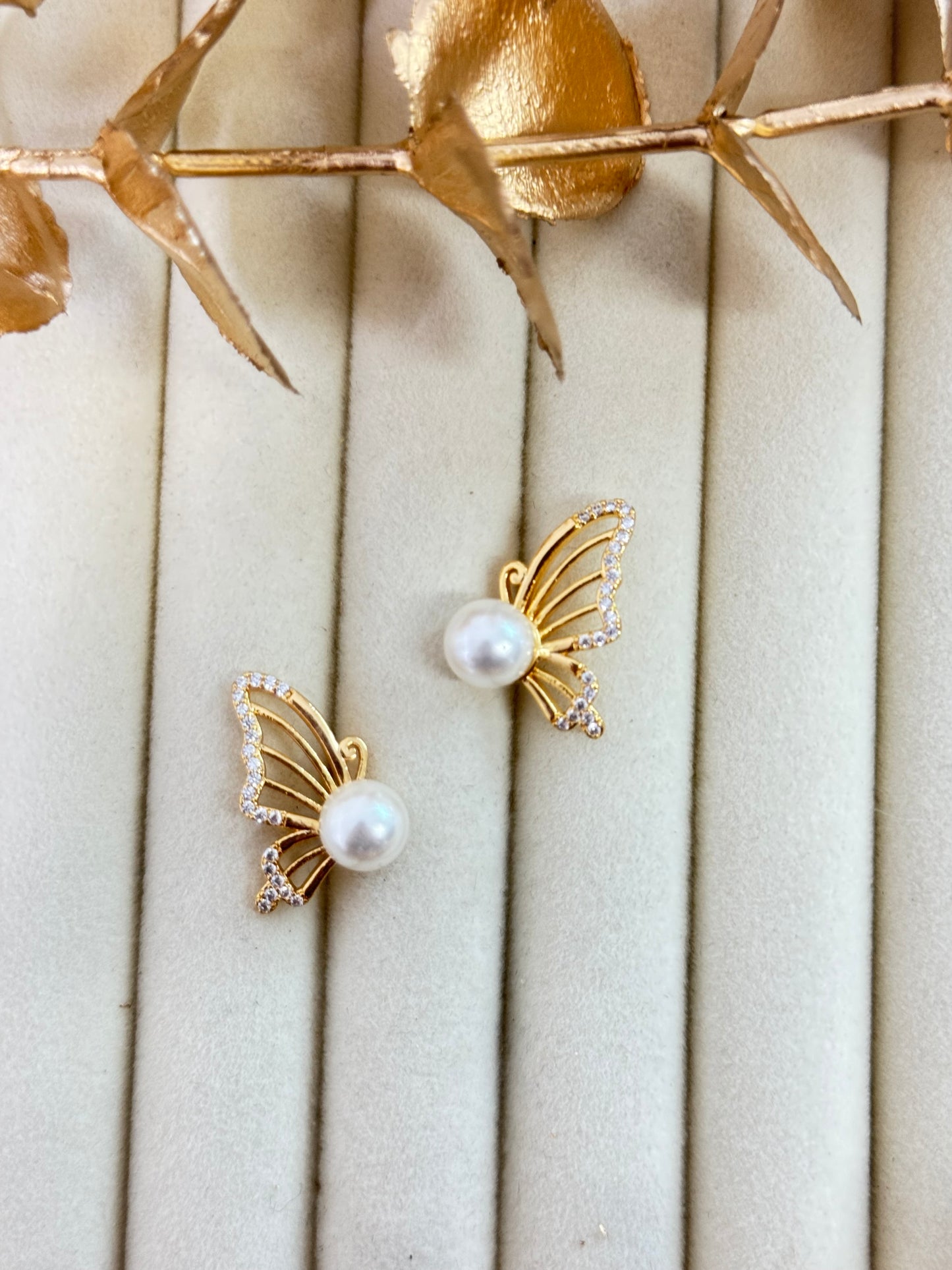 Rose Gold Earrings 1591
