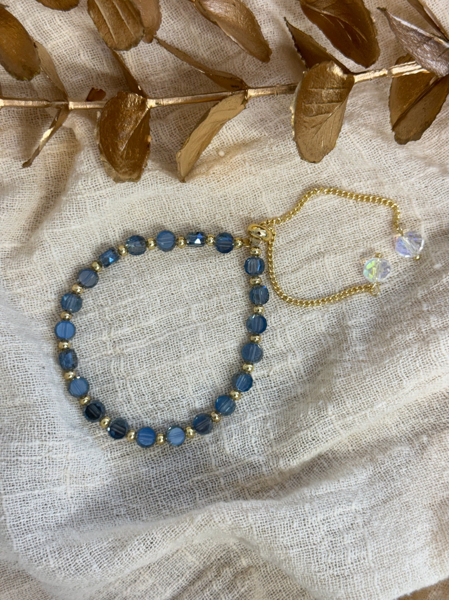 timeless jewellery, perfect gift for her, elegant jewellery, dainty jewellery, simple jewellery, classic gold bracelet, fashion accessories, sleek jewellery, trendy jewellery, lightweight bracelet, stylish jewellery, simple bracelet, dangling bracelet, dangle, multicolored bracelet, beaded bracelet
blue hues beads bracelet, blue bracelet, blue beads bracelet