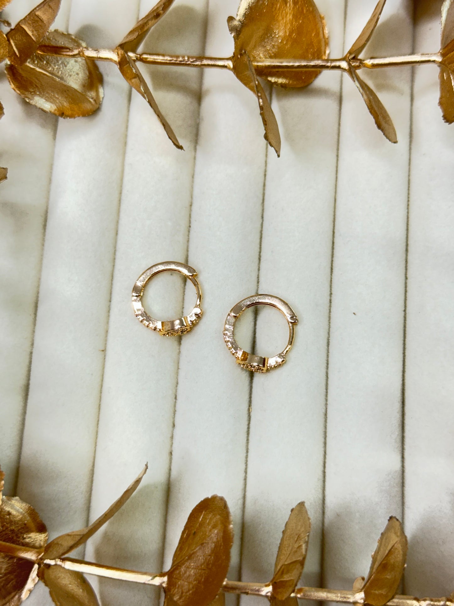 Rose Gold Earrings 1638
