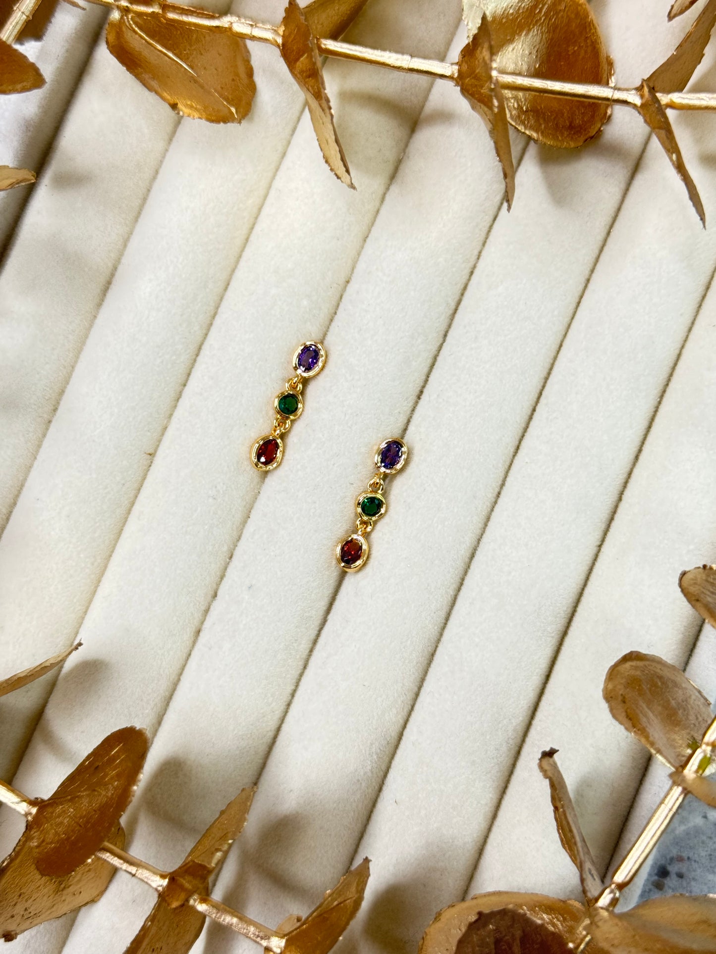 Rose Gold Earrings 1654
