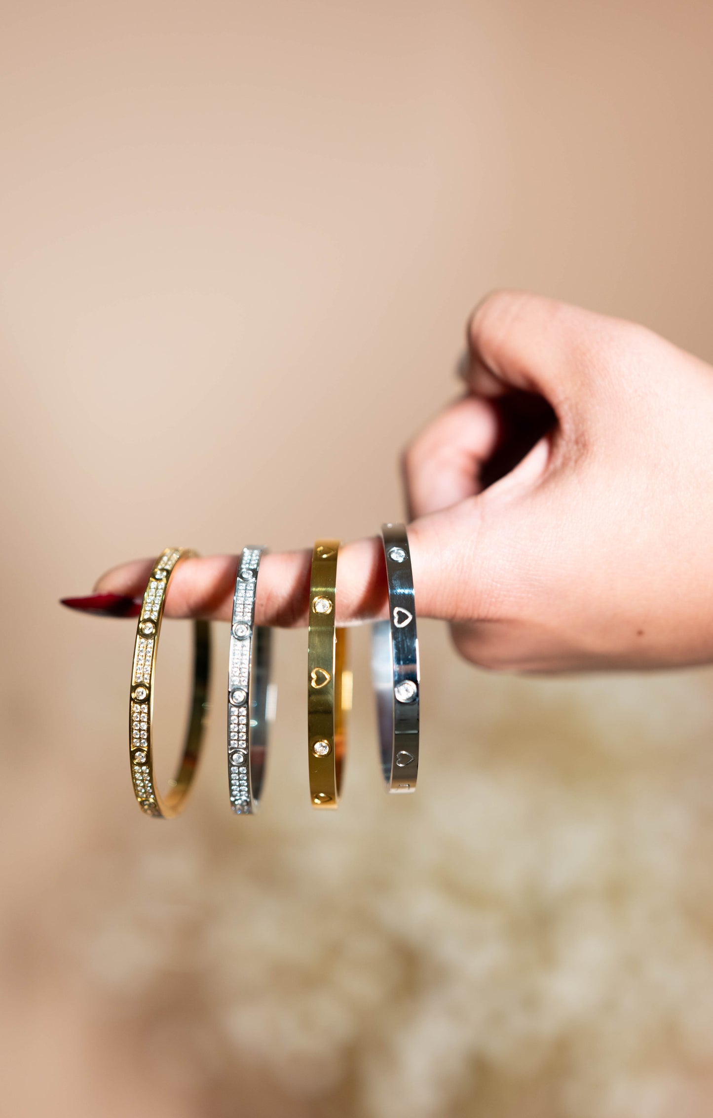 Tam Bangle in Silver