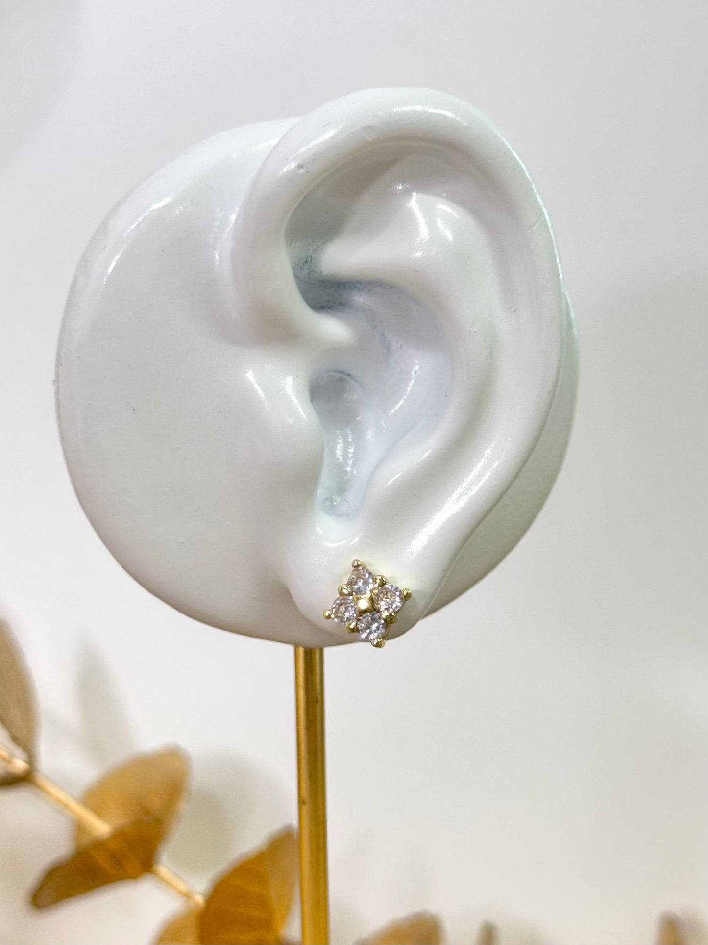 yellow gold earrings, small stud earrings, simple earrings, minimal earrings, australia earrings