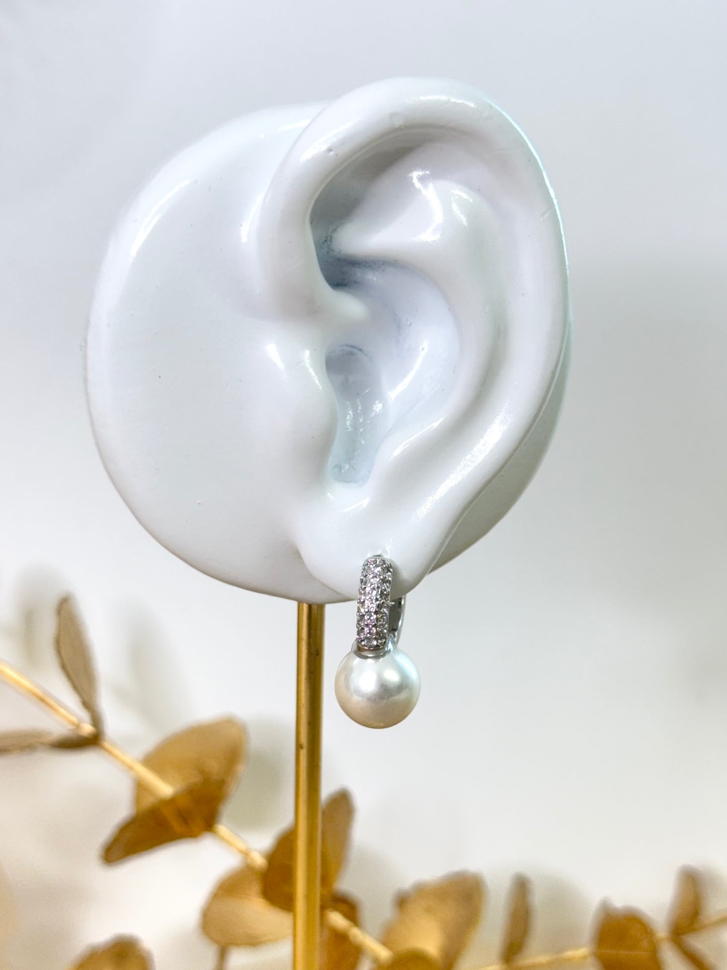 stone earrings, white gold earrings, hoop earrings, australia earrings, simple earrings, drop earrings