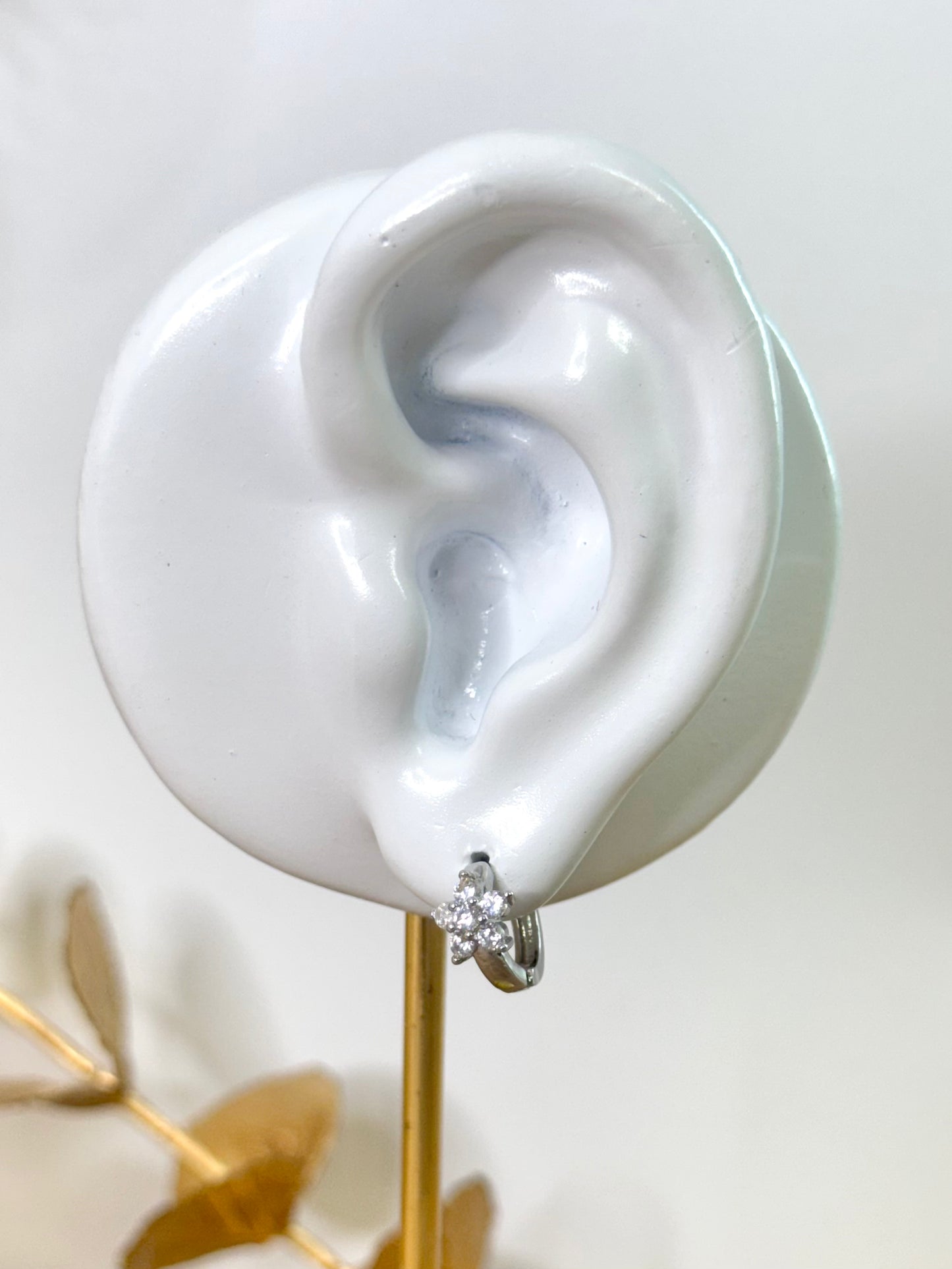 stone earrings, white gold earrings, hoop earrings, australia earrings, simple earrings