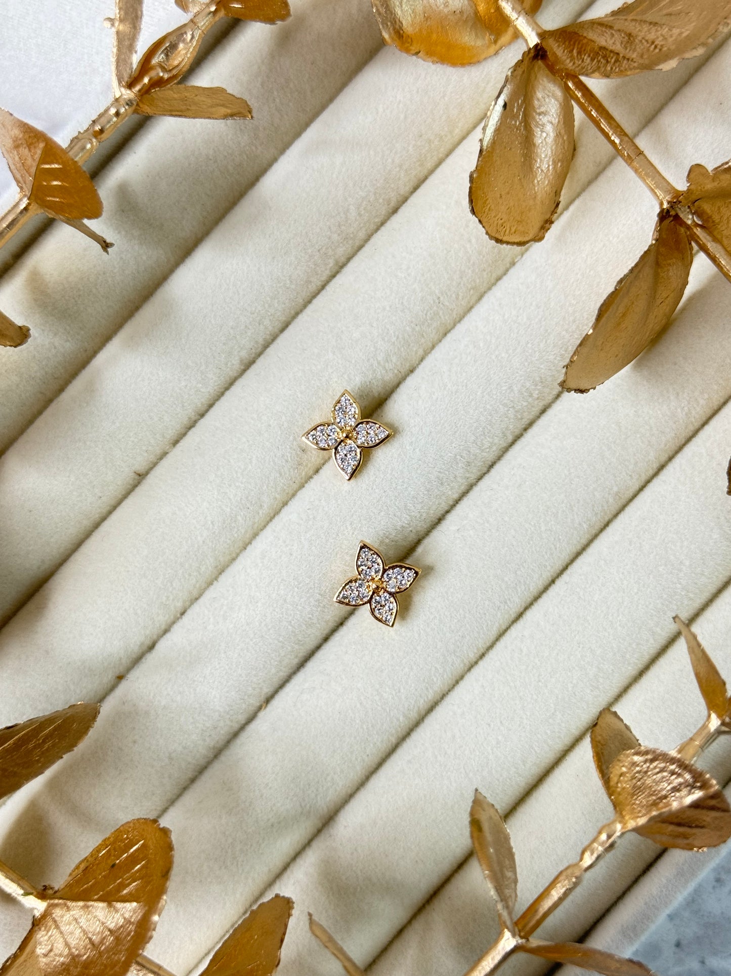 Rose Gold Earrings 1633