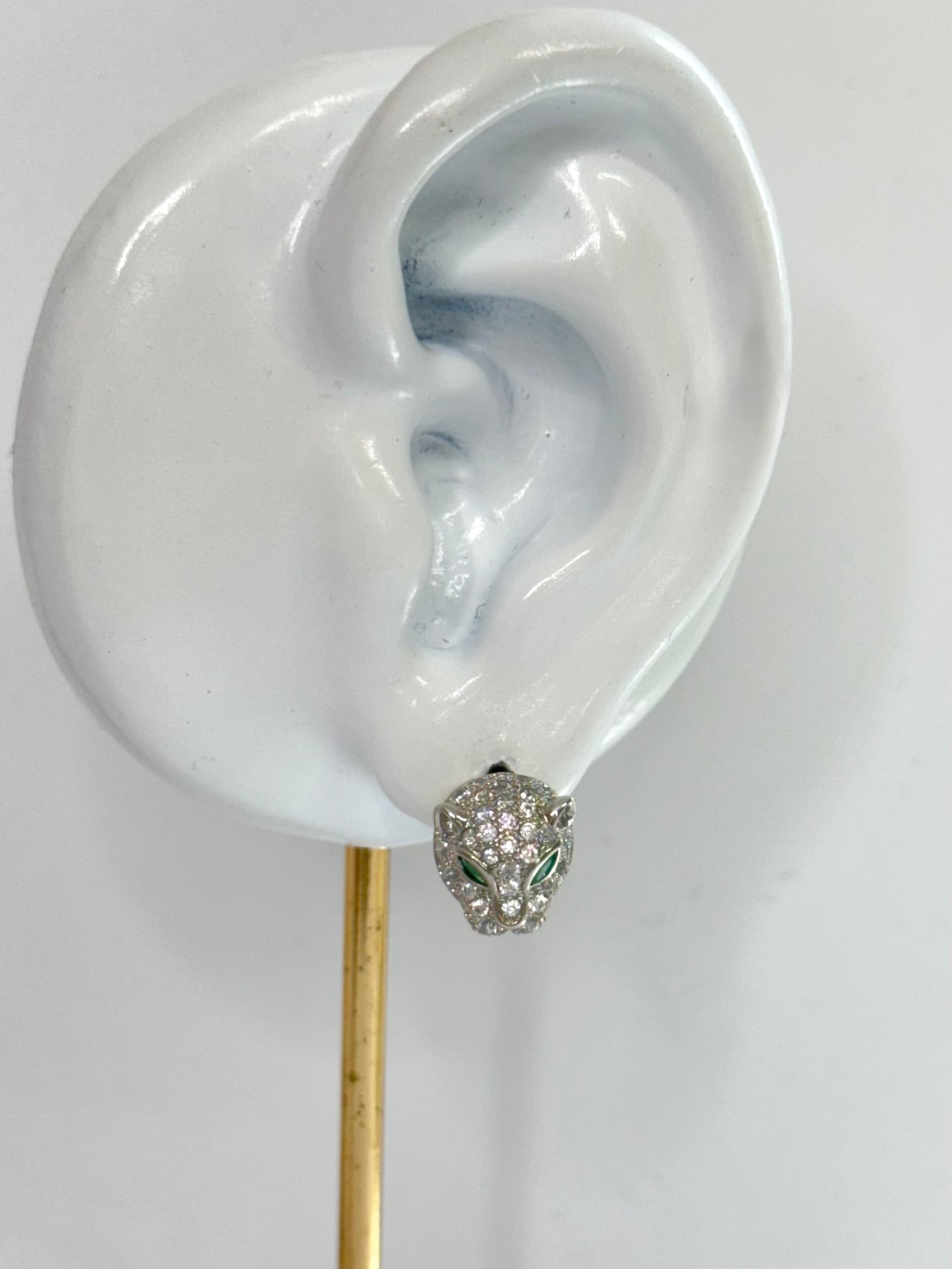 White Gold Earrings 1666