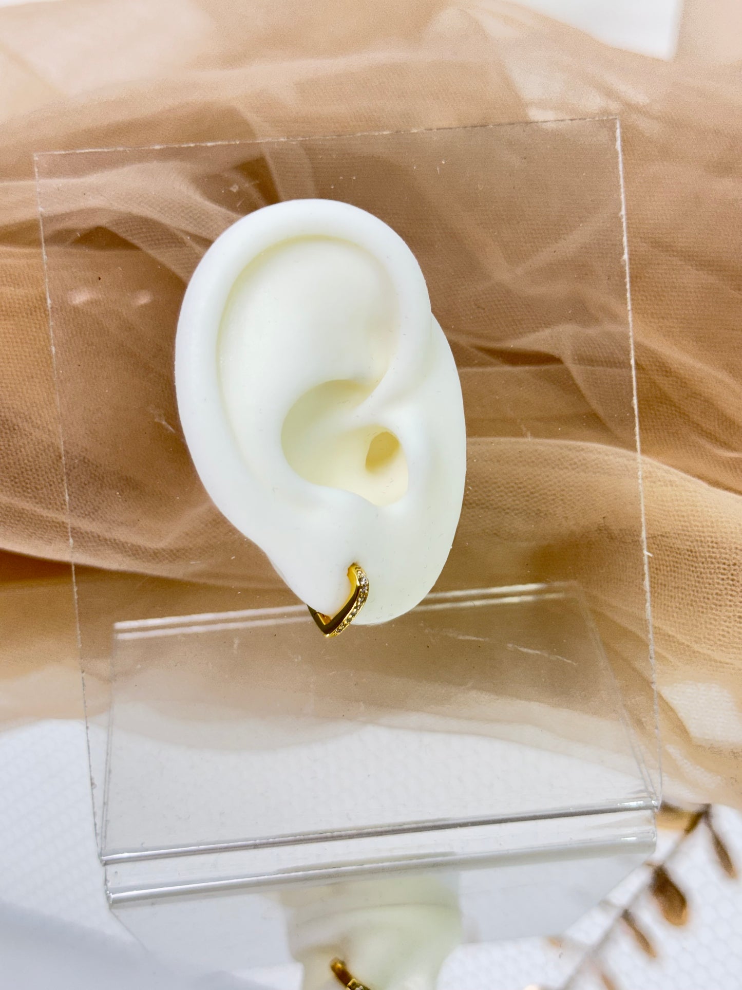Yellow Gold Earrings 3846
