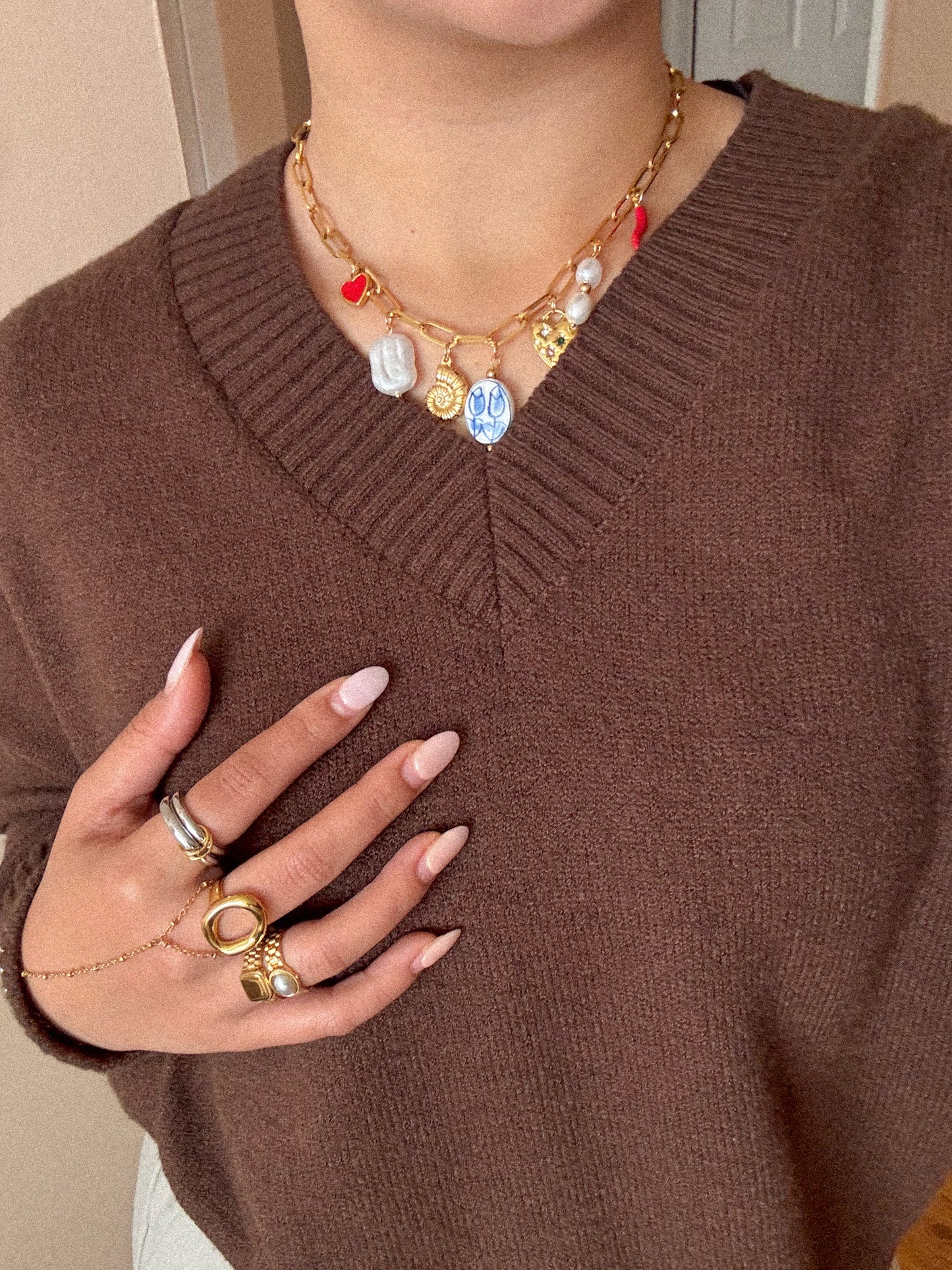 Amanda Charm Necklace