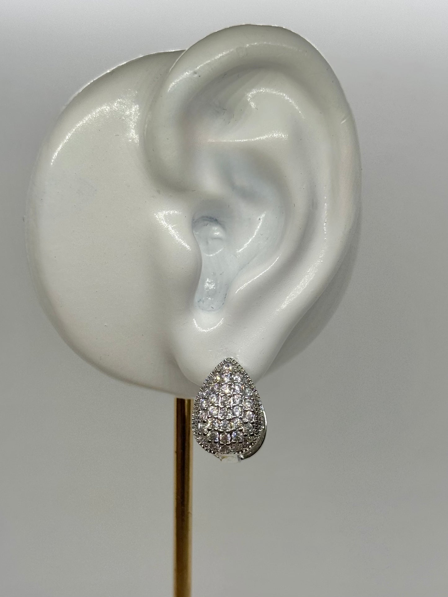 White Gold Earrings 4752