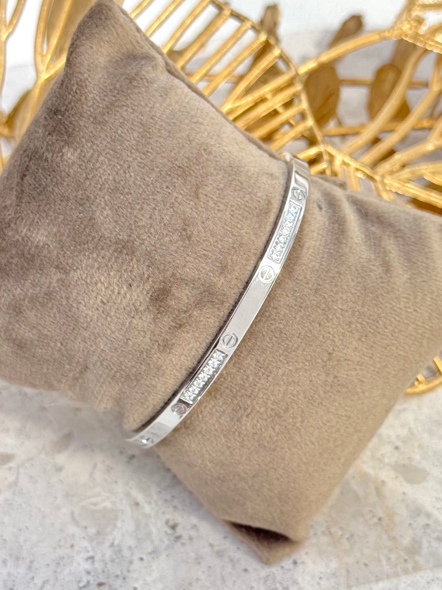Fahari Bangle in Silver