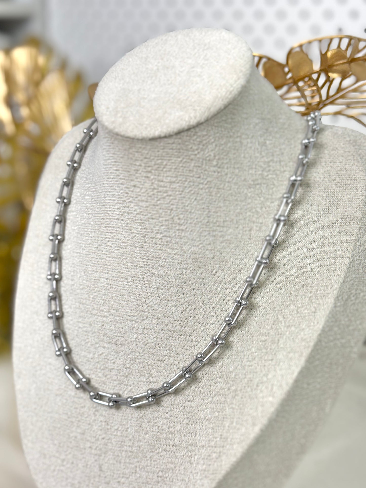 hardwear chain, hardwear, hardware jewellery, link chain, necklace australia, classic necklace