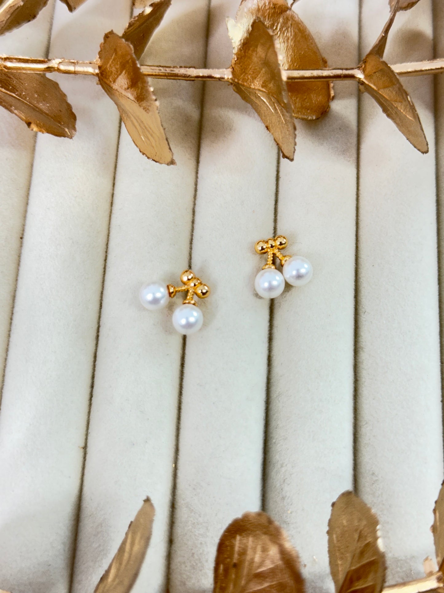 Rose Gold Earrings 1594