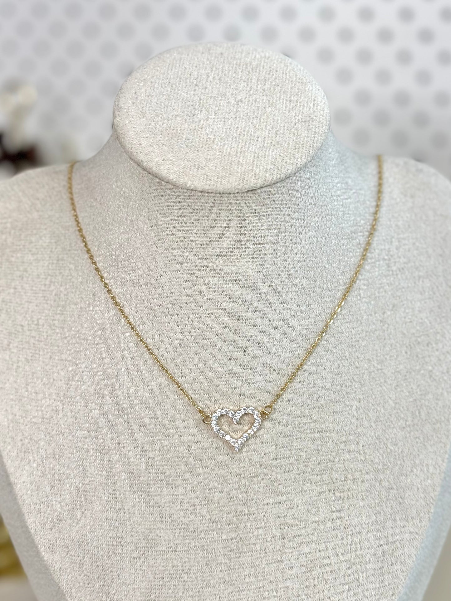 Yrana Heart in Gold | Necklace 4584