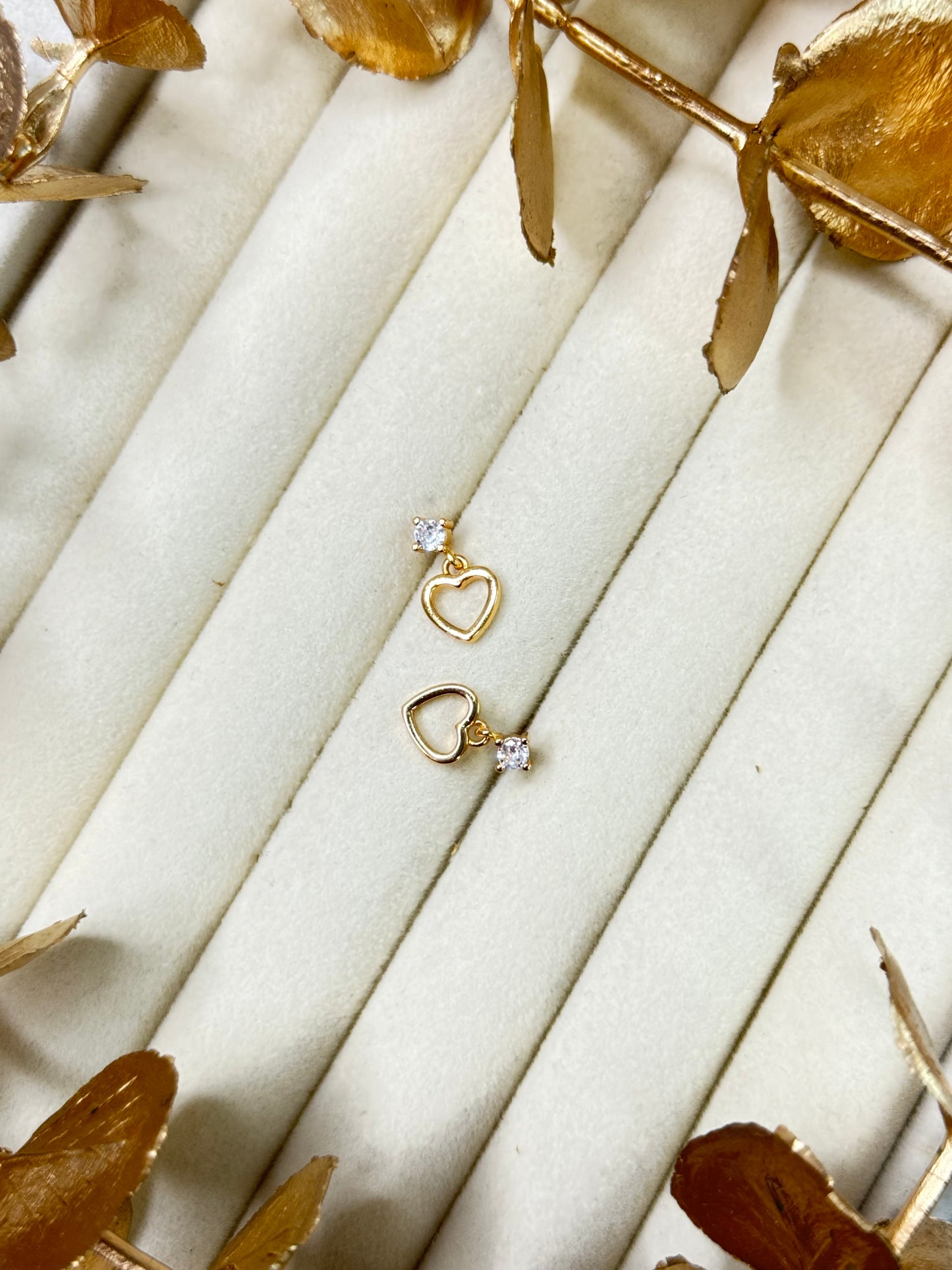 Rose Gold Earrings 1642