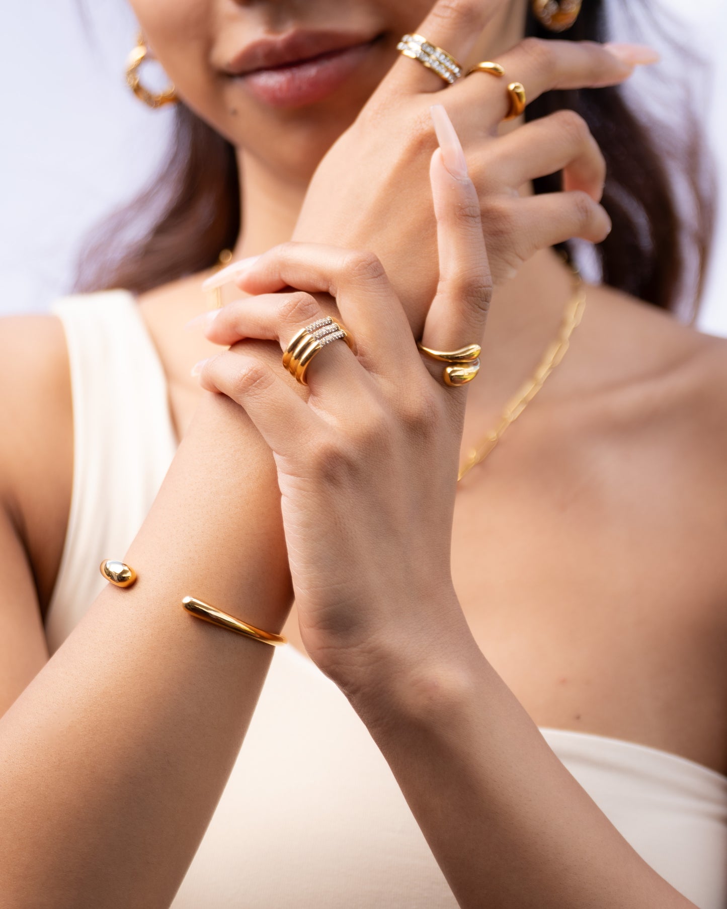 Saylor Ring in Gold