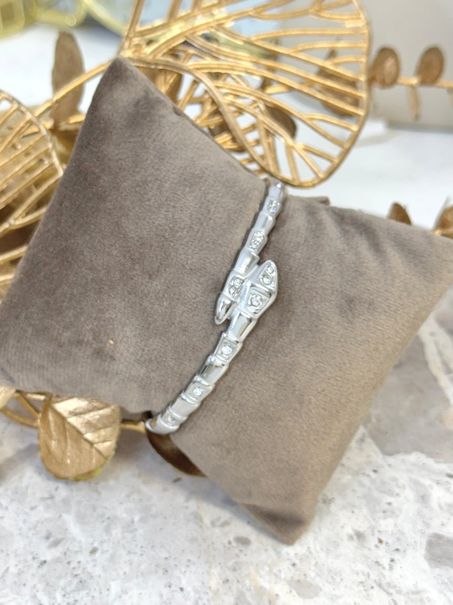 Ivana Serpent in Silver | Bangle 4612
