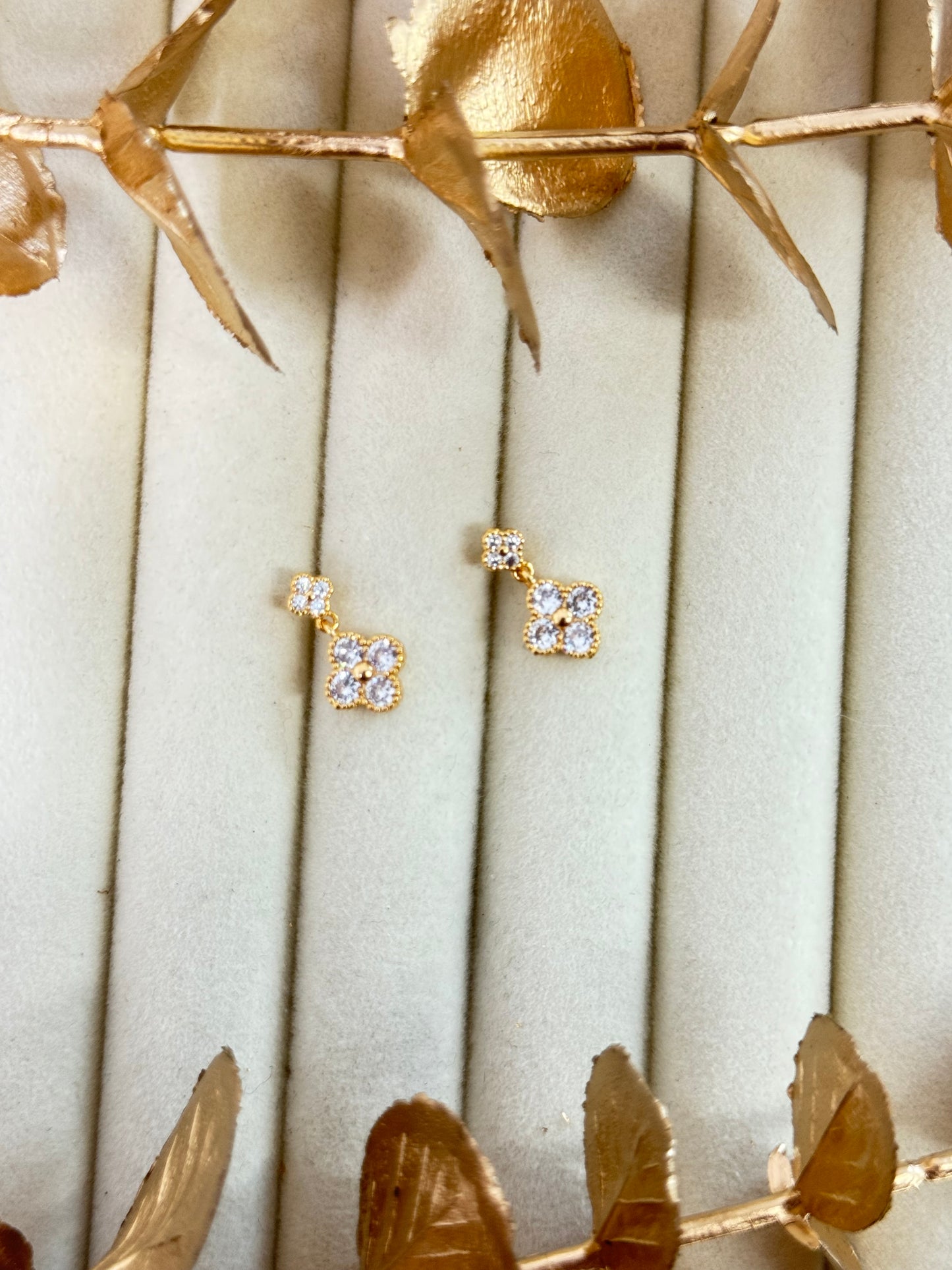 Rose Gold Earrings 1596