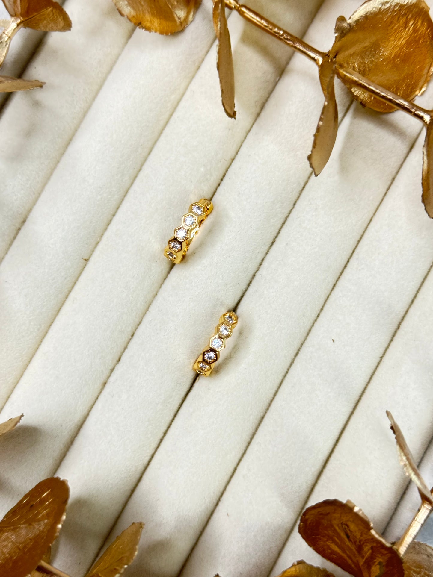 Rose Gold Earrings 1644