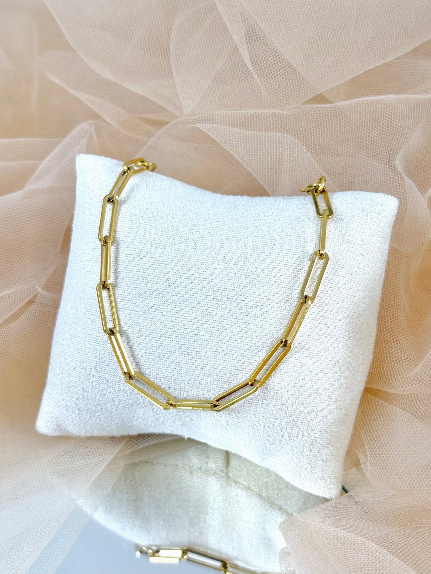 Gina Link Bracelet in Gold
