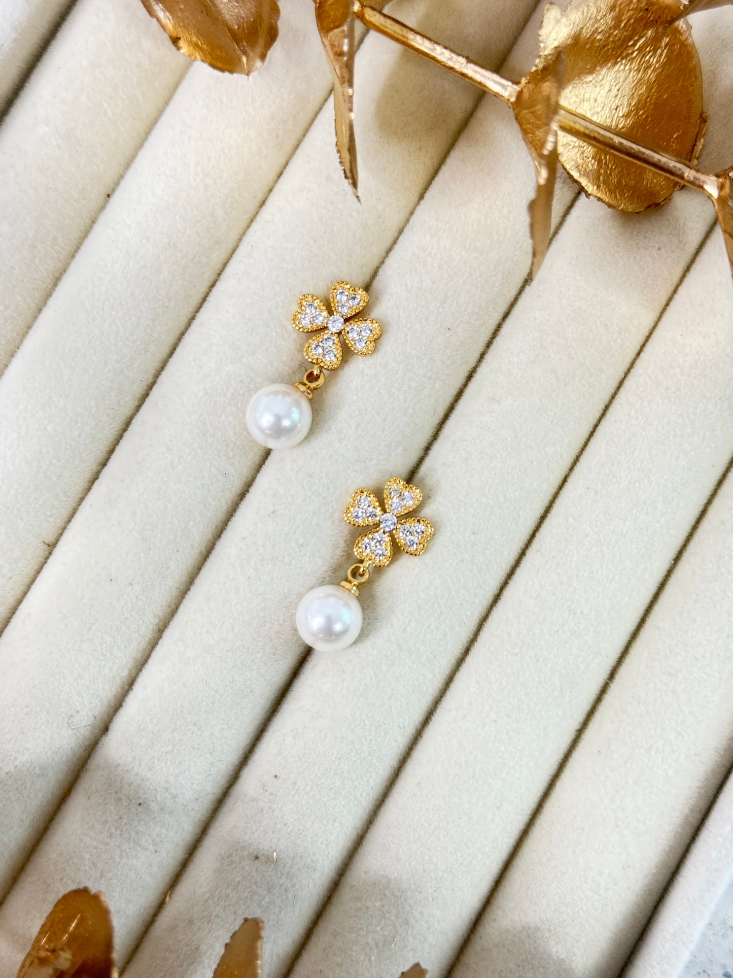 Rose Gold Earrings 1590