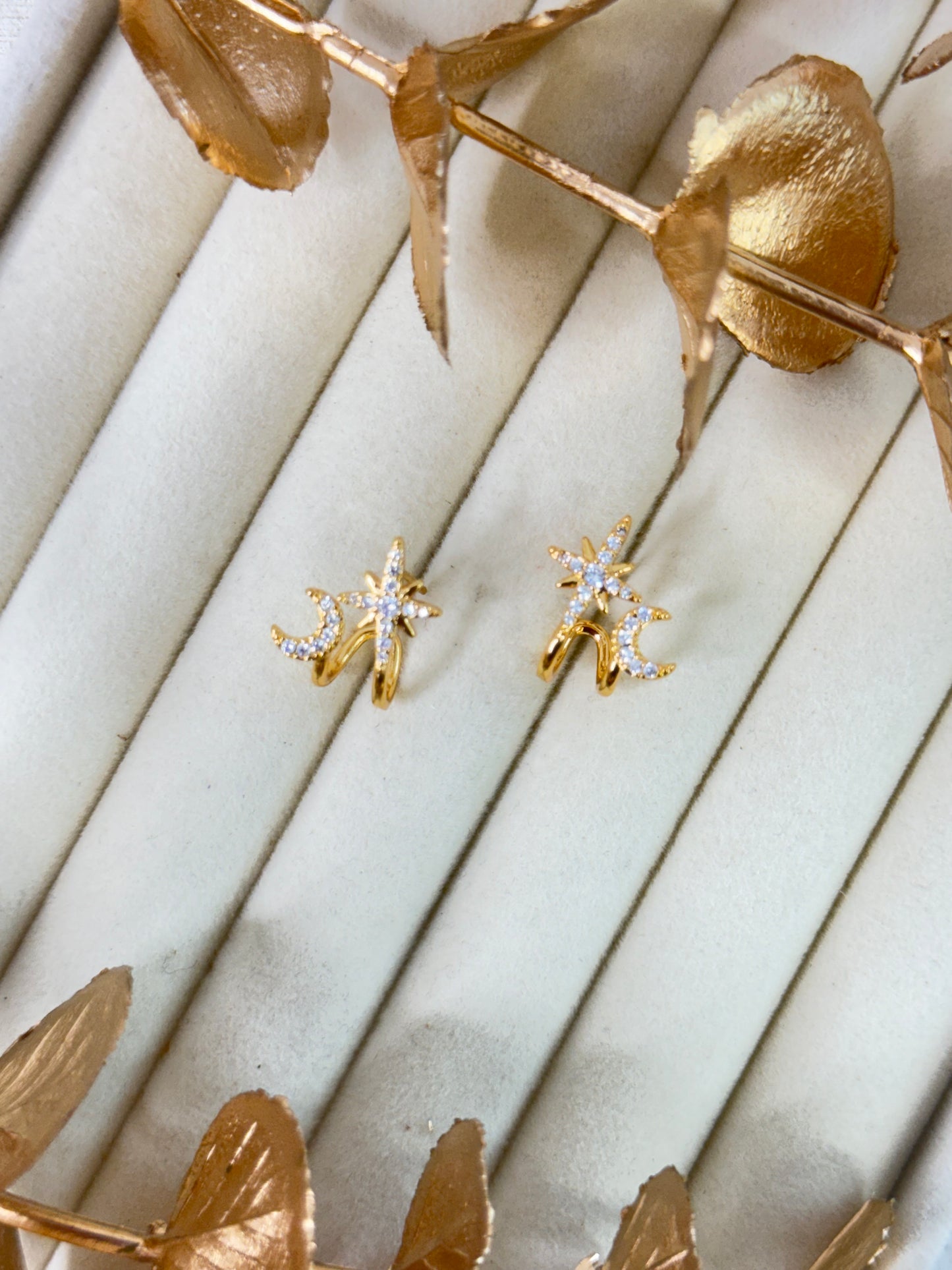 Rose Gold Earrings 1600