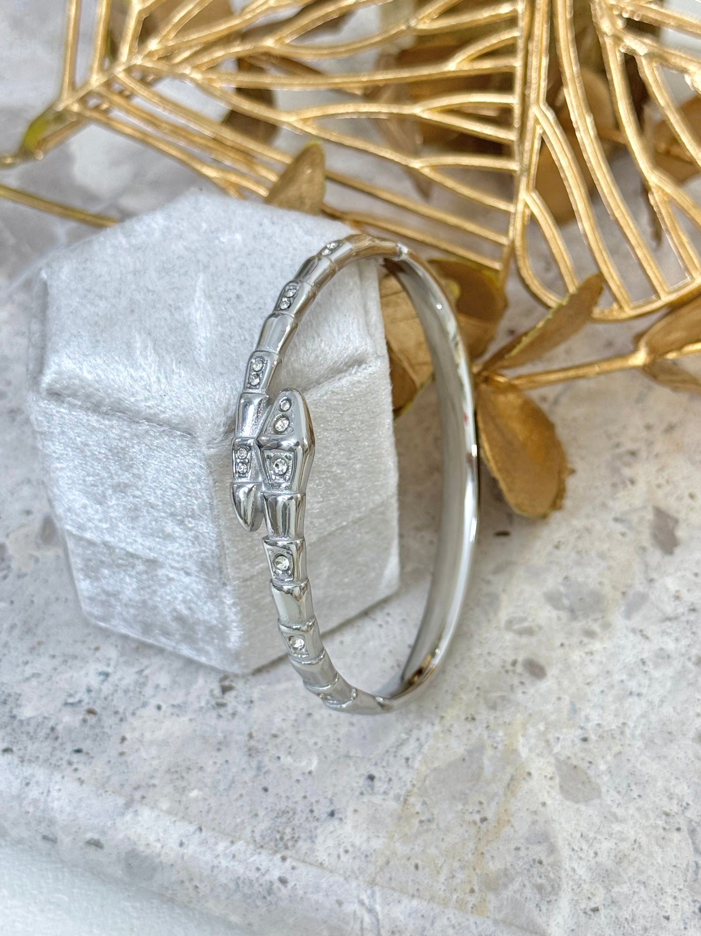 Ivana Serpent in Silver | Bangle 4612