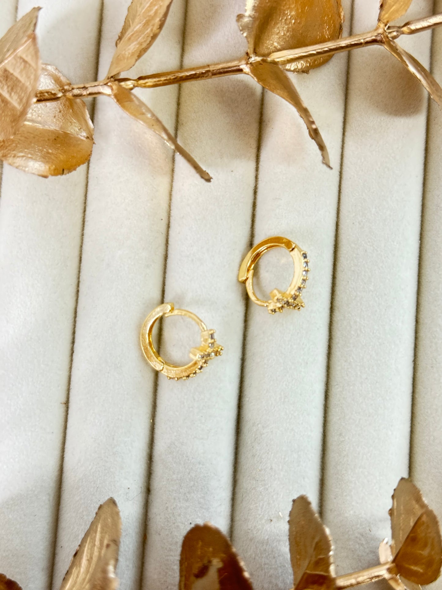 Rose Gold Earrings 1587