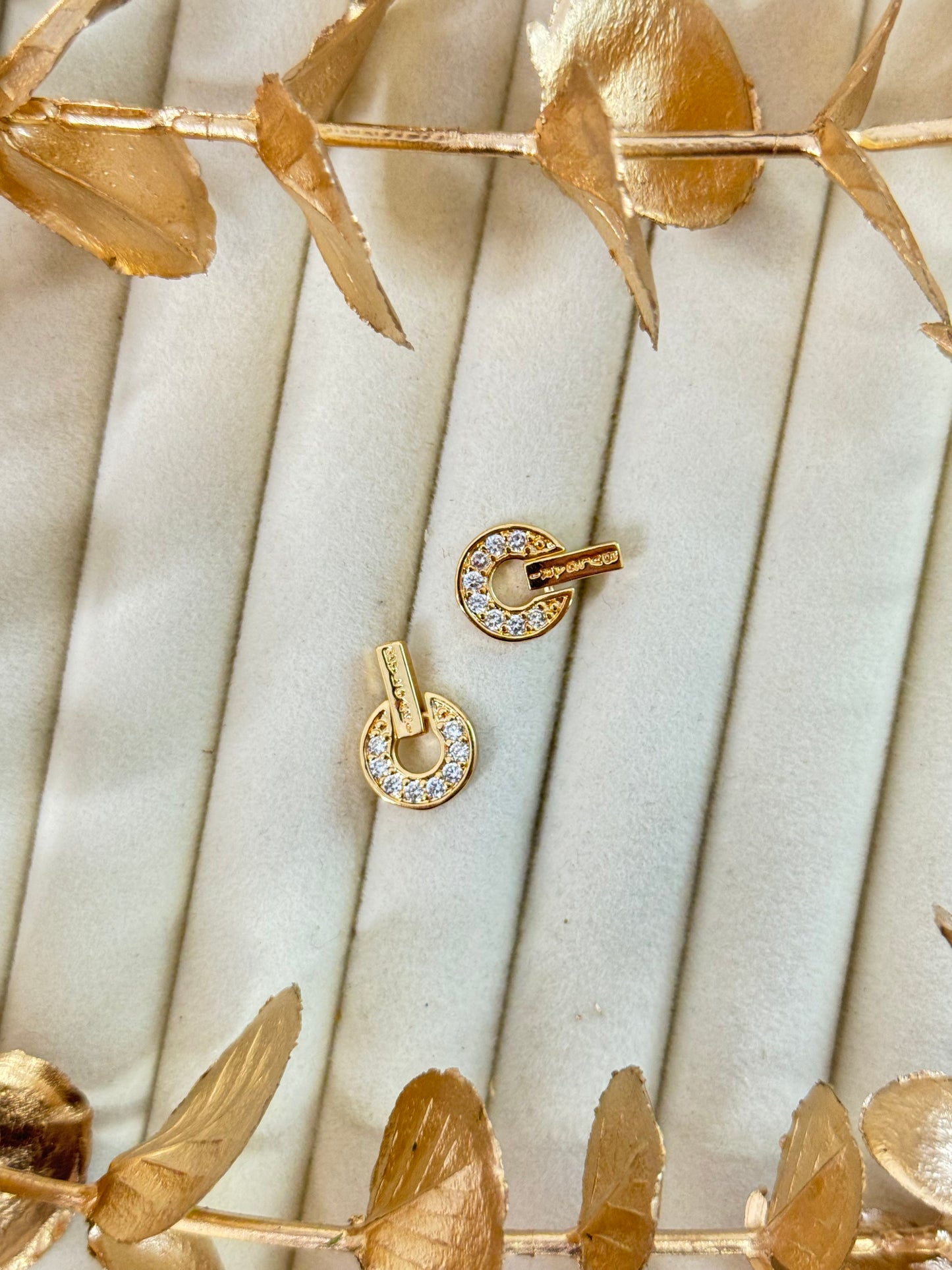 Rose Gold Earrings 1613