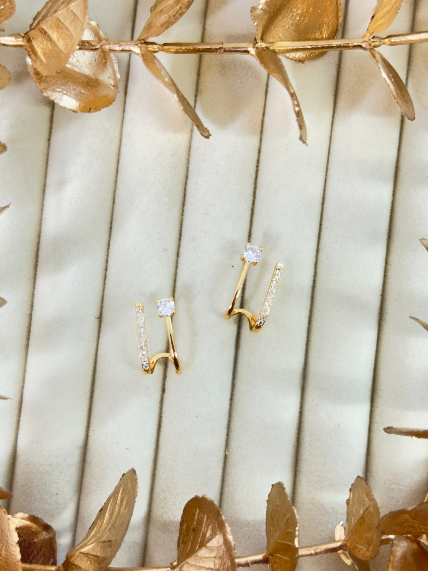 Rose Gold Earrings 1628