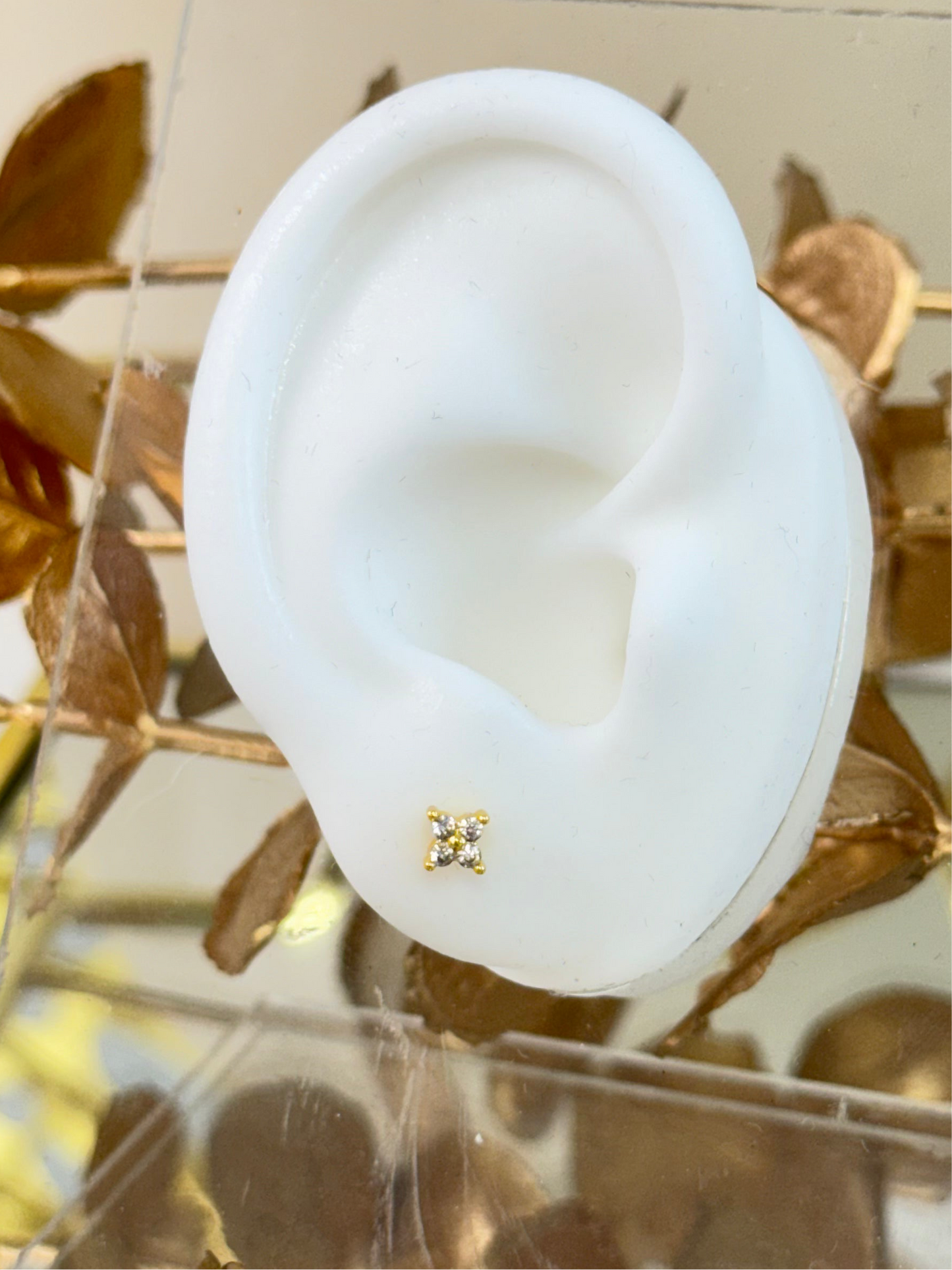 Yellow Gold Earrings 1925
