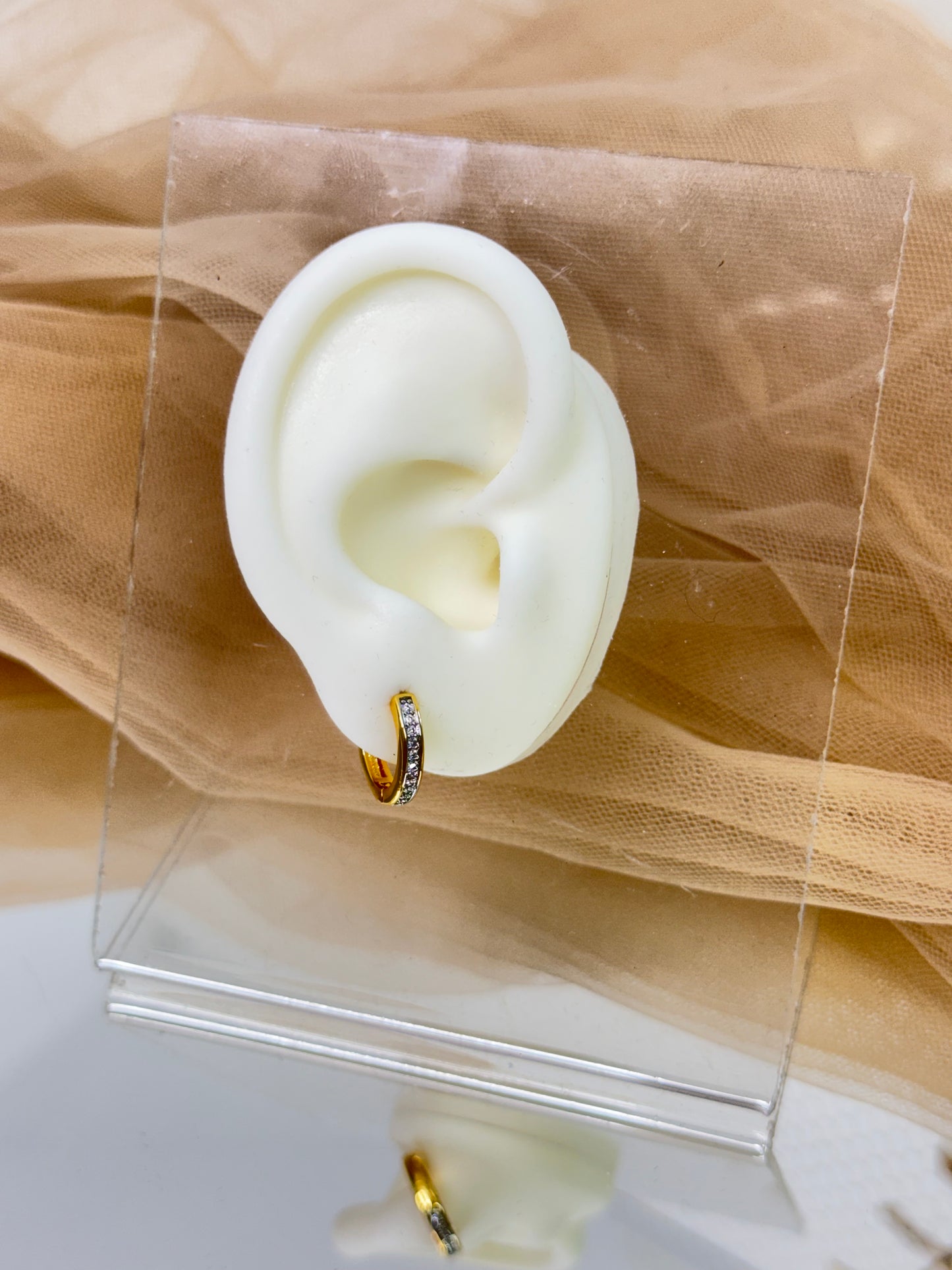 Yellow Gold Earrings 3845