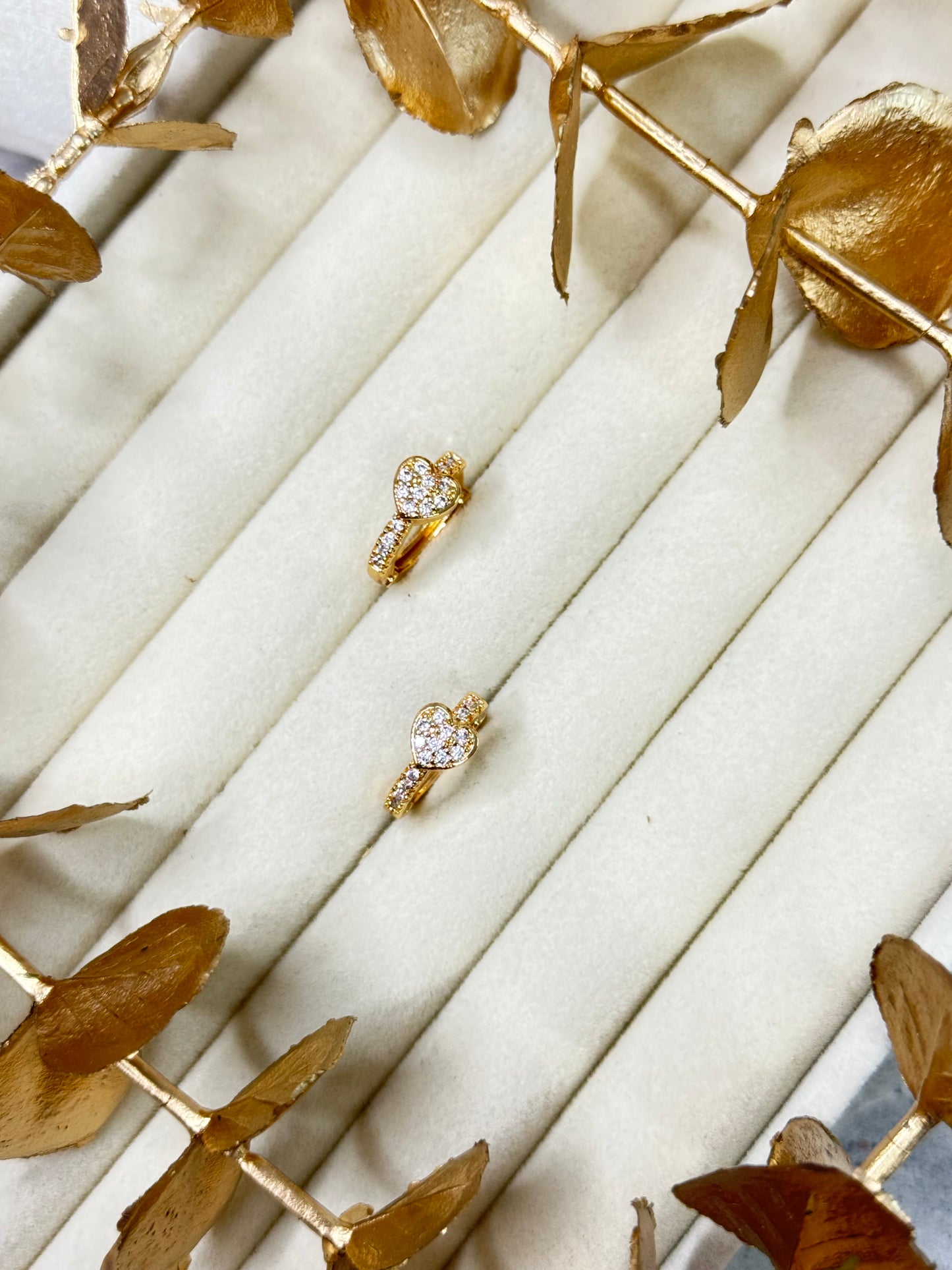 Rose Gold Earrings 1638