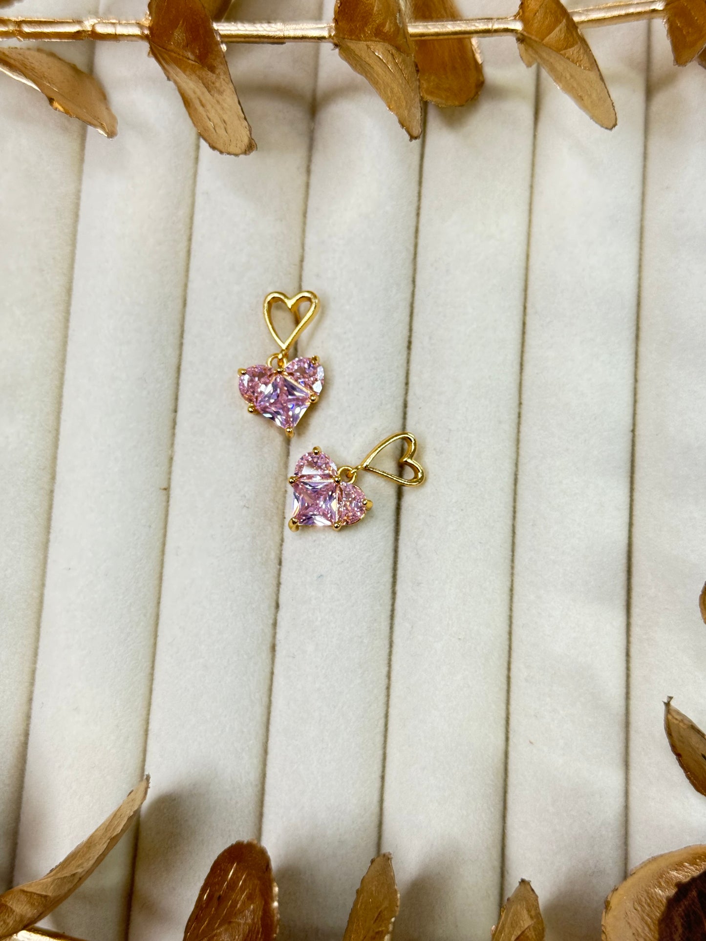 Rose Gold Earrings 1658