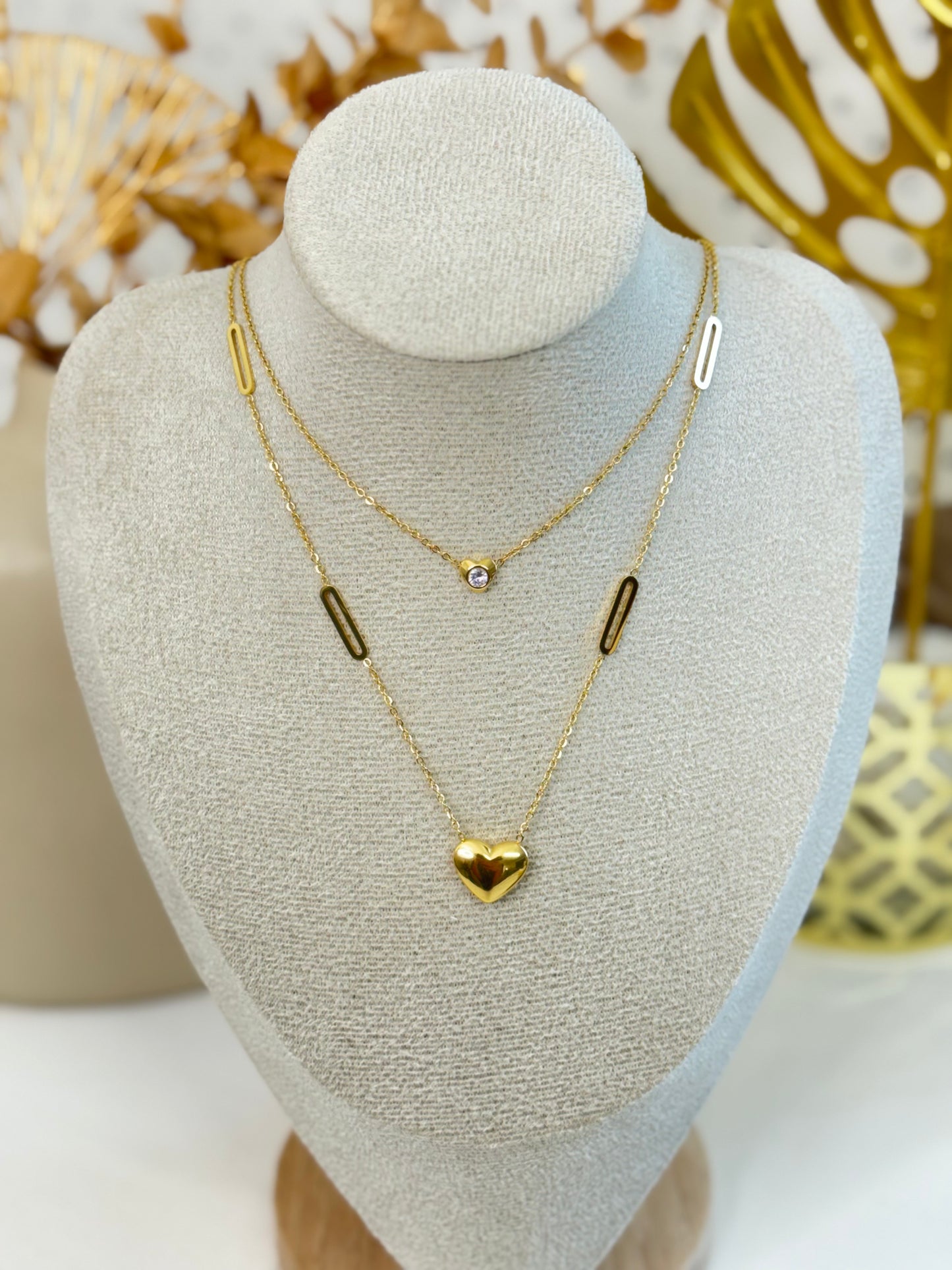 Ruby Layered Necklace 749
