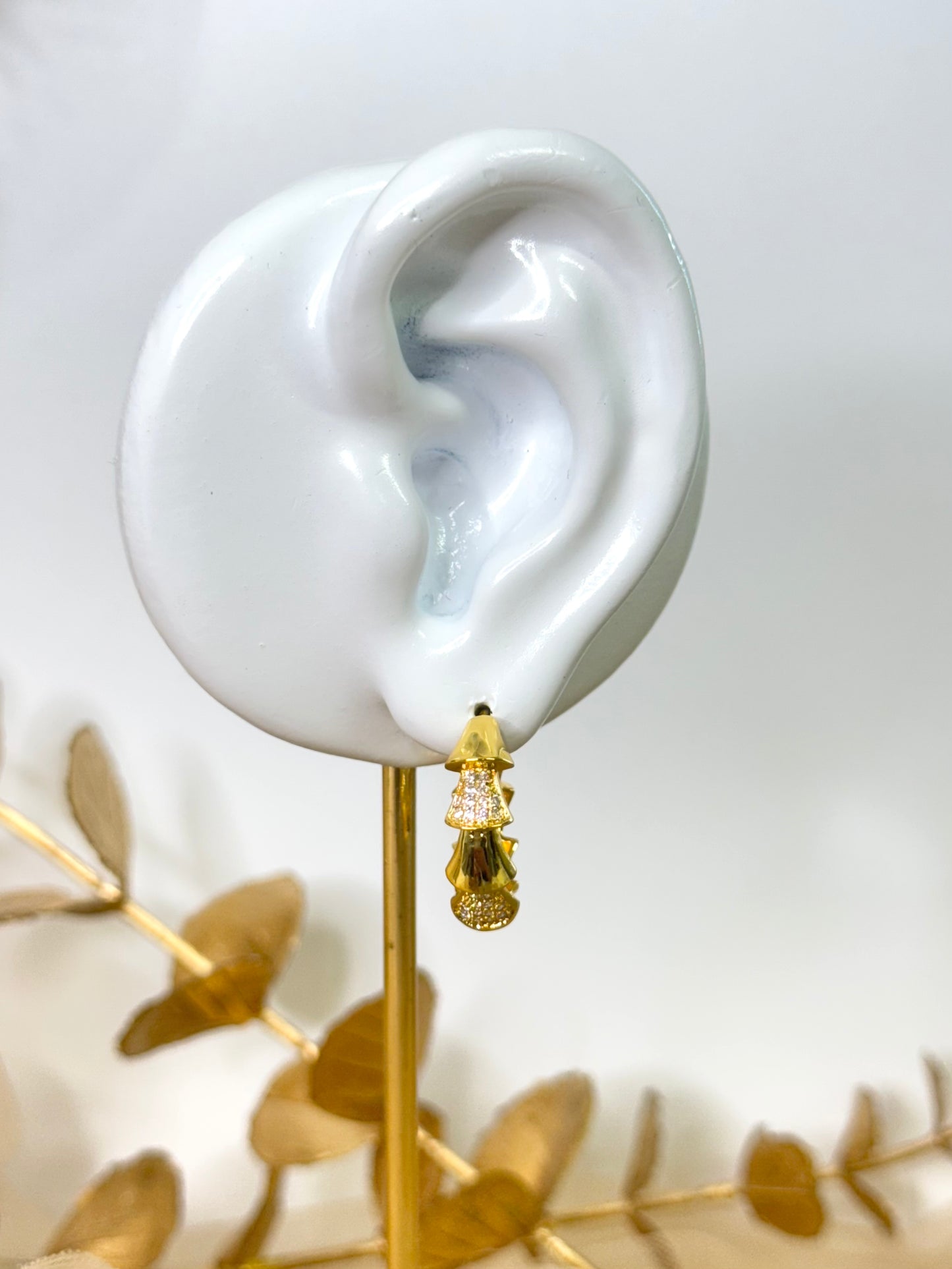 Yellow Gold Earrings 4230