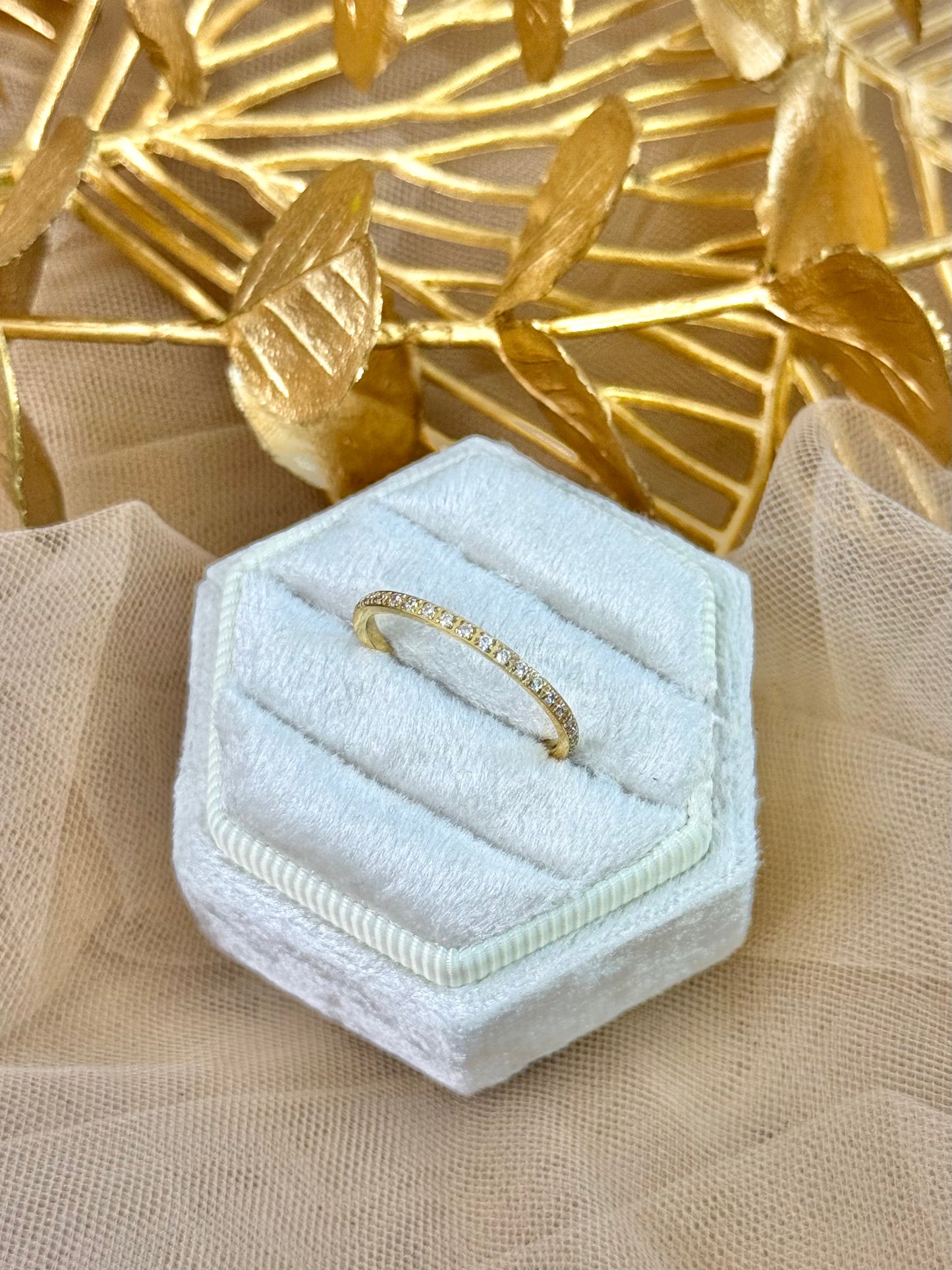 Valeriya in Gold Ring 4228