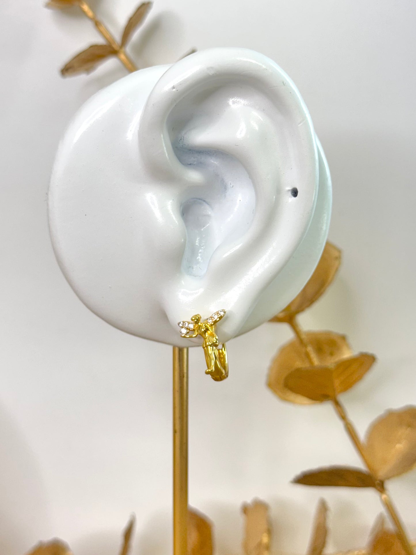 Yellow Gold Earrings 4229