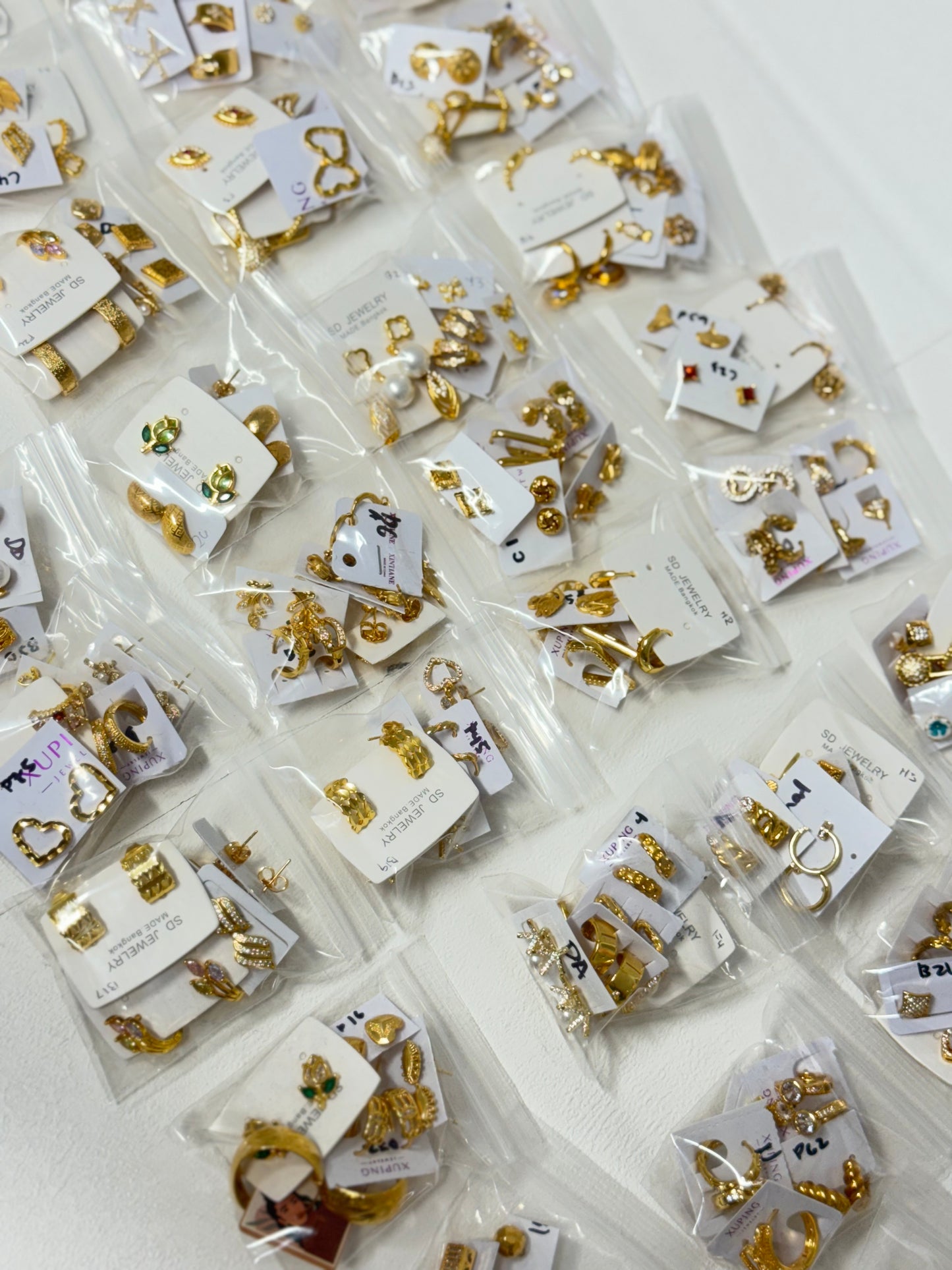 Yellow Gold Earrings BUNDLE SALE 3100