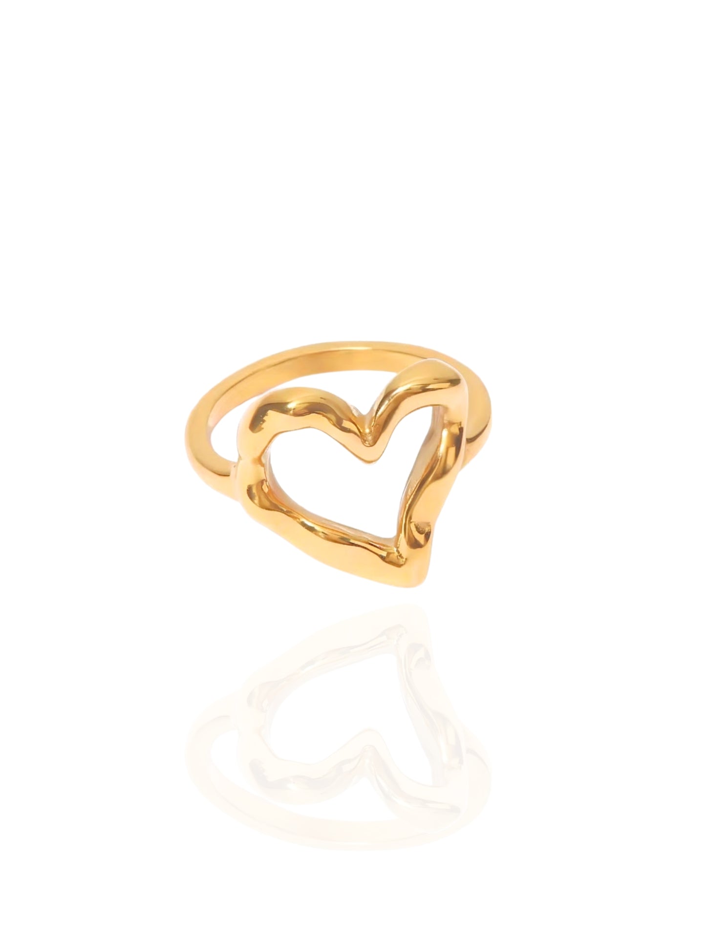 gold ring, unique design ring, formal wear, jewellery for occasion, gift idea for her, cute ring, dainty ring, elegant ring, dainty ring, unique ring, cute design ring, twisted design ring, statement ring, maximalist ring, minimalist ring, pearl design ring, butterfly design ring, colored stone ring, adjustable ring, ring with stones, simple design ring, heart design ring, hollow heart ring, hollow heart, lovely ring