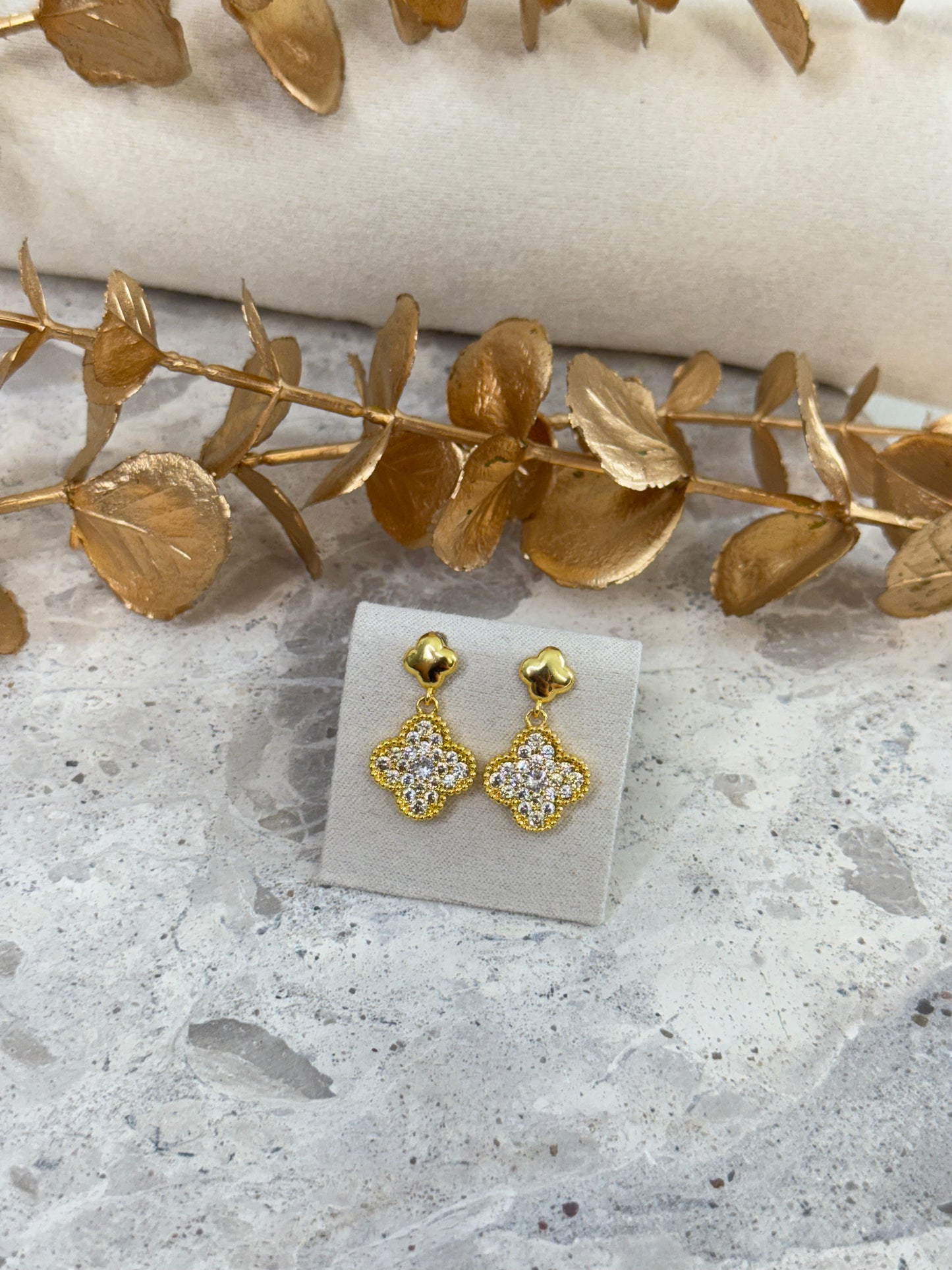 Yellow Gold Earrings 1909
