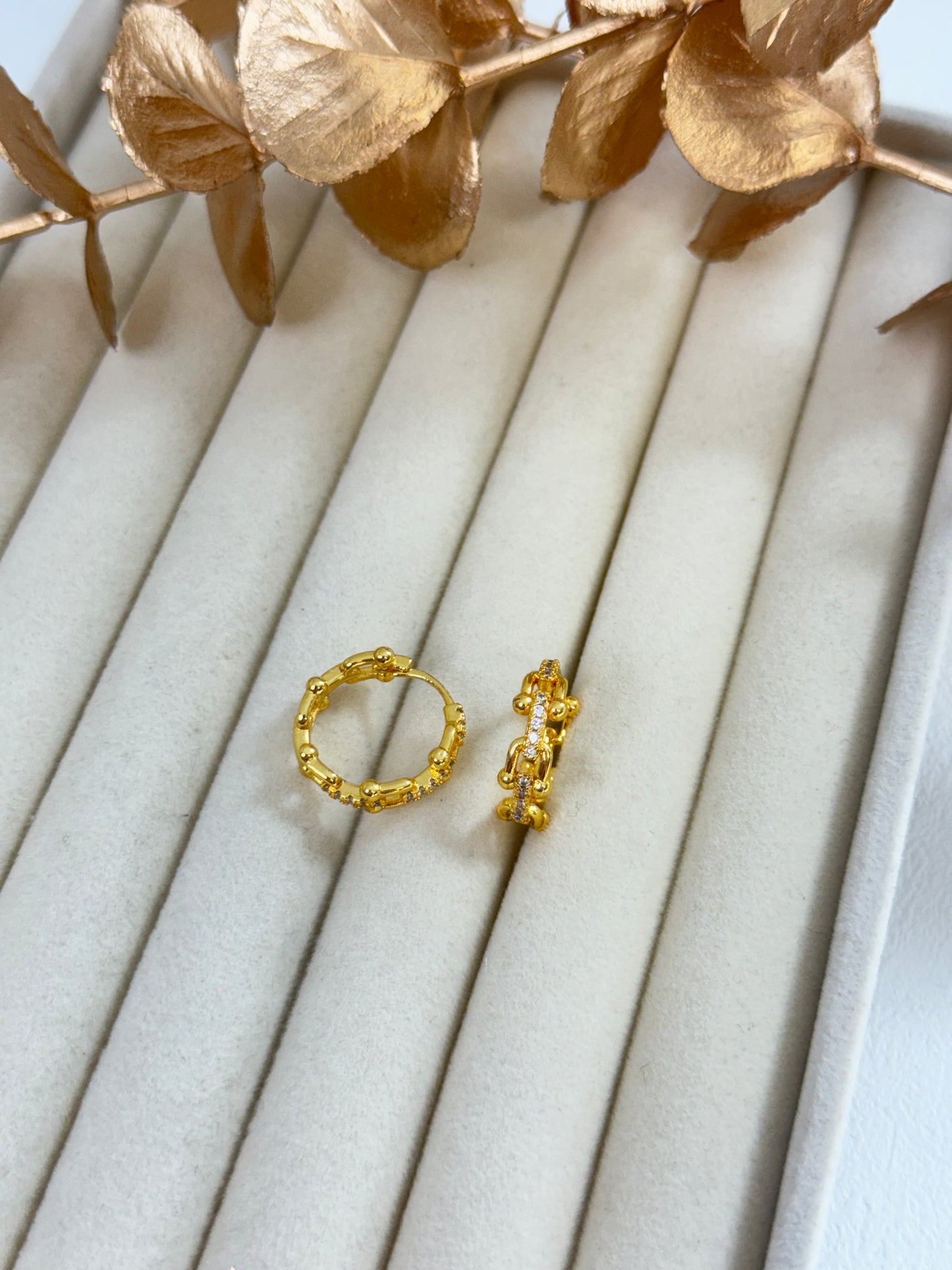 Yellow Gold Earrings 1911