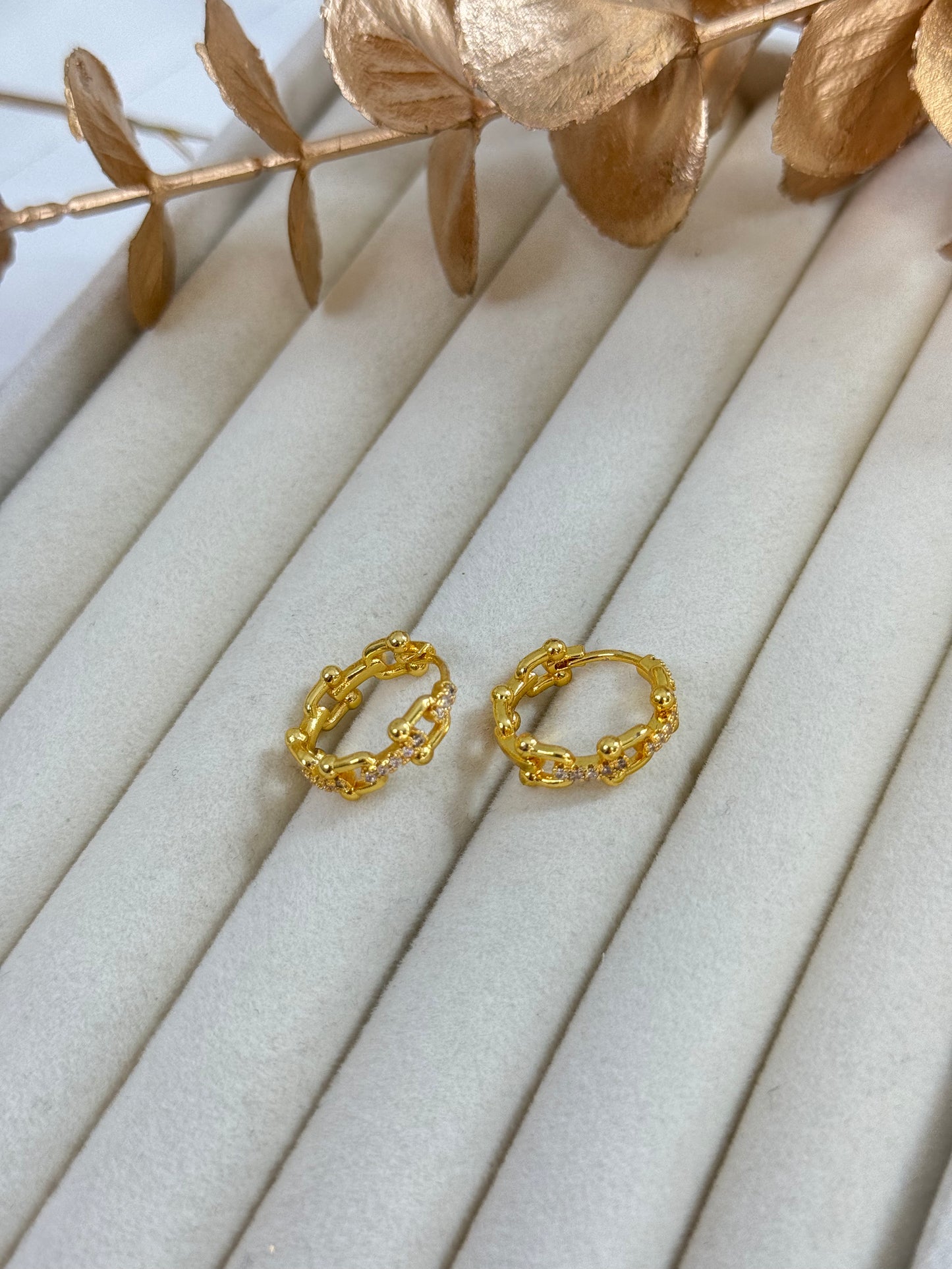 Yellow Gold Earrings 1911