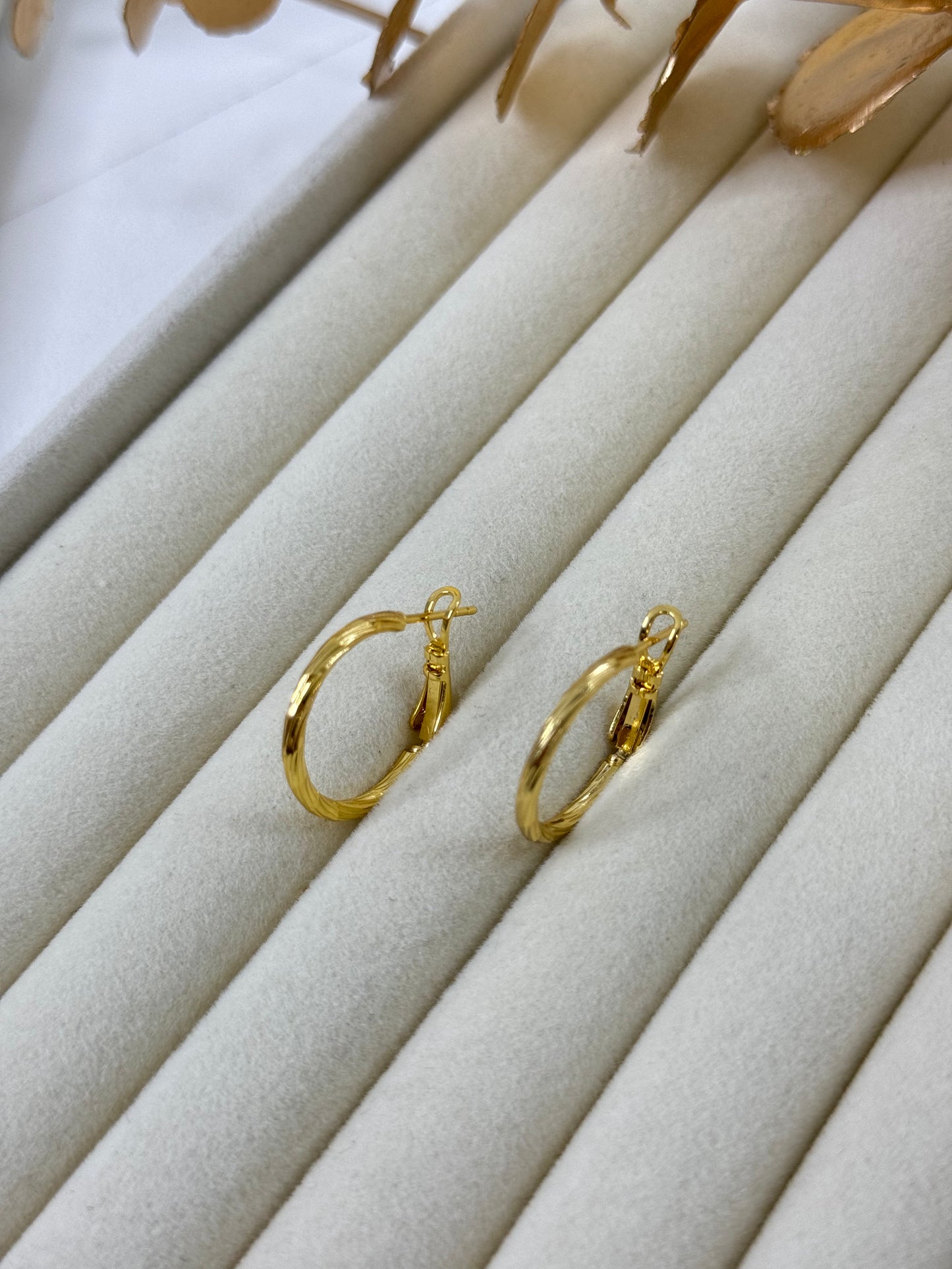 Yellow Gold Earrings 1918