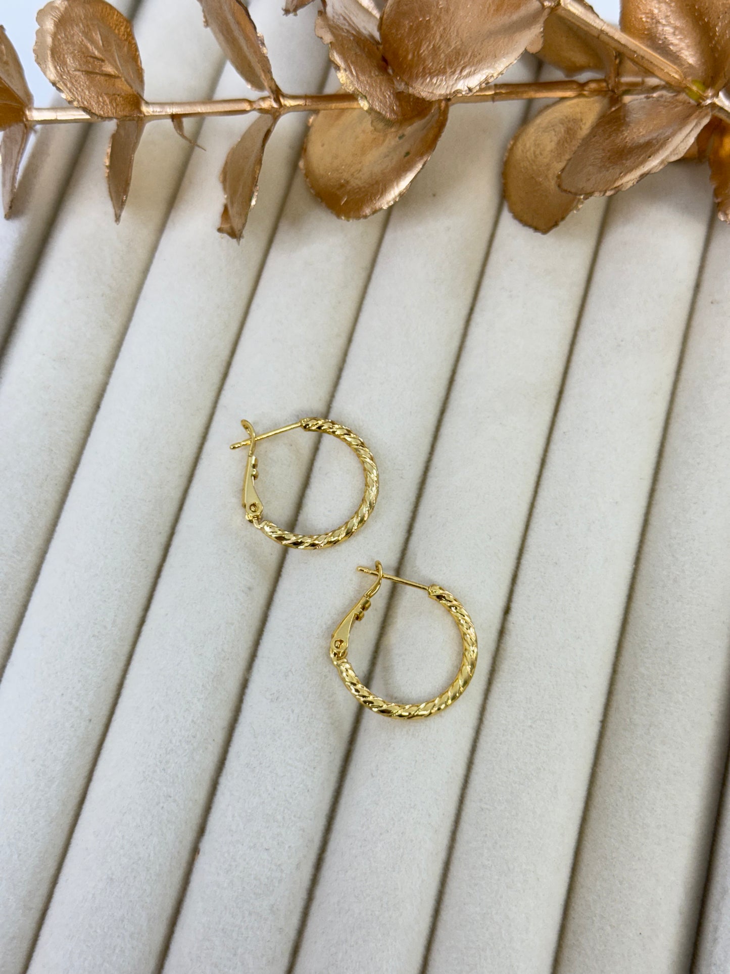 Yellow Gold Earrings 1919