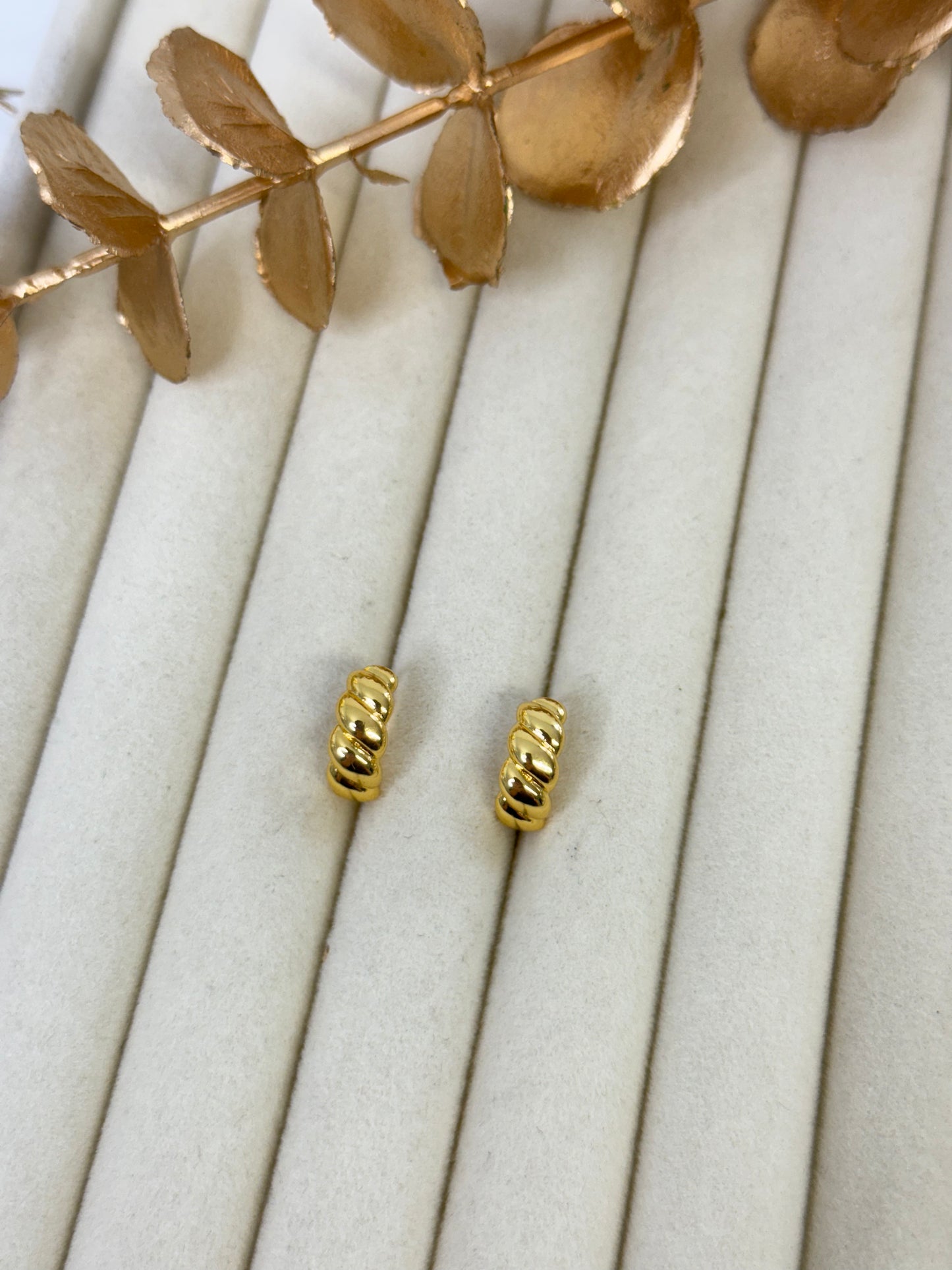 Yellow Gold Earrings 1922
