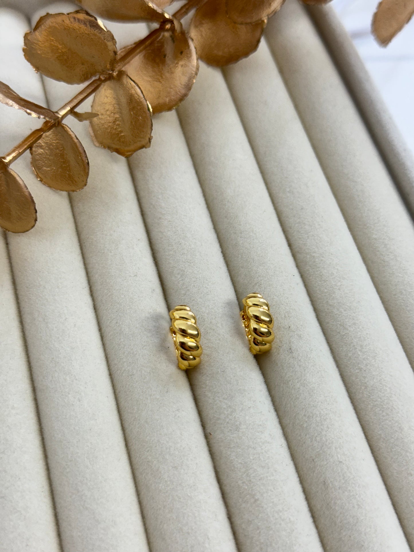 Yellow Gold Earrings 1922