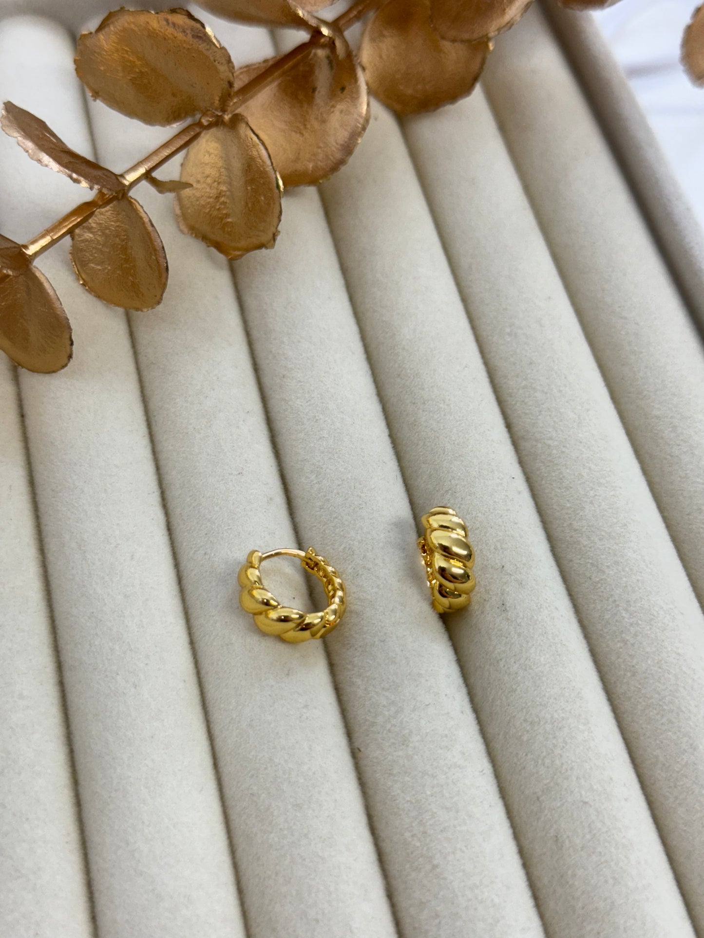 Yellow Gold Earrings 1922