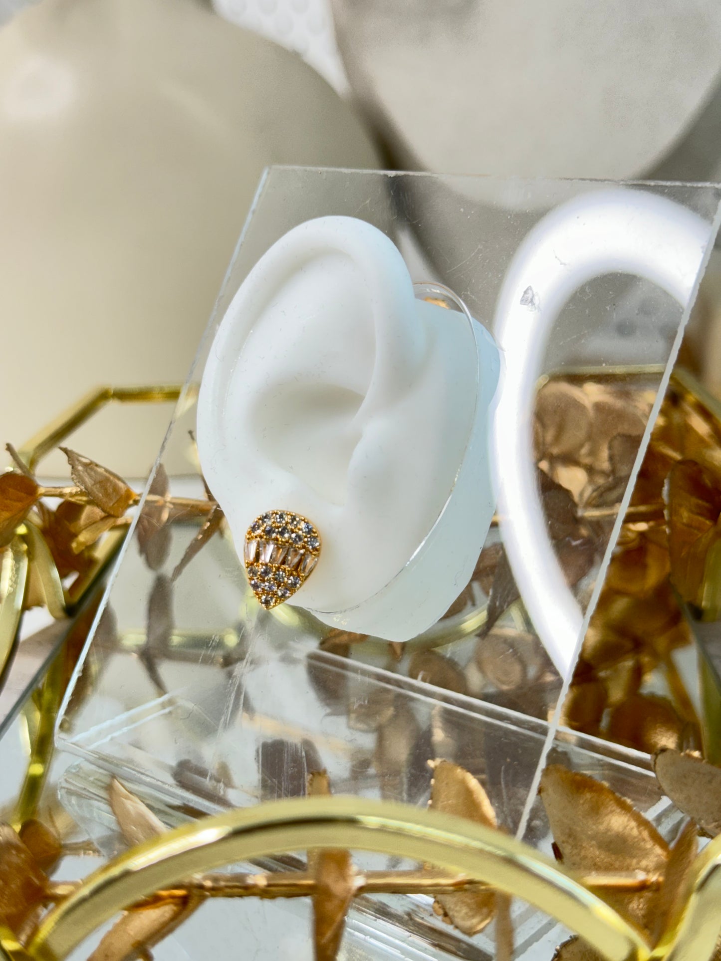 Rose Gold Earrings 2149