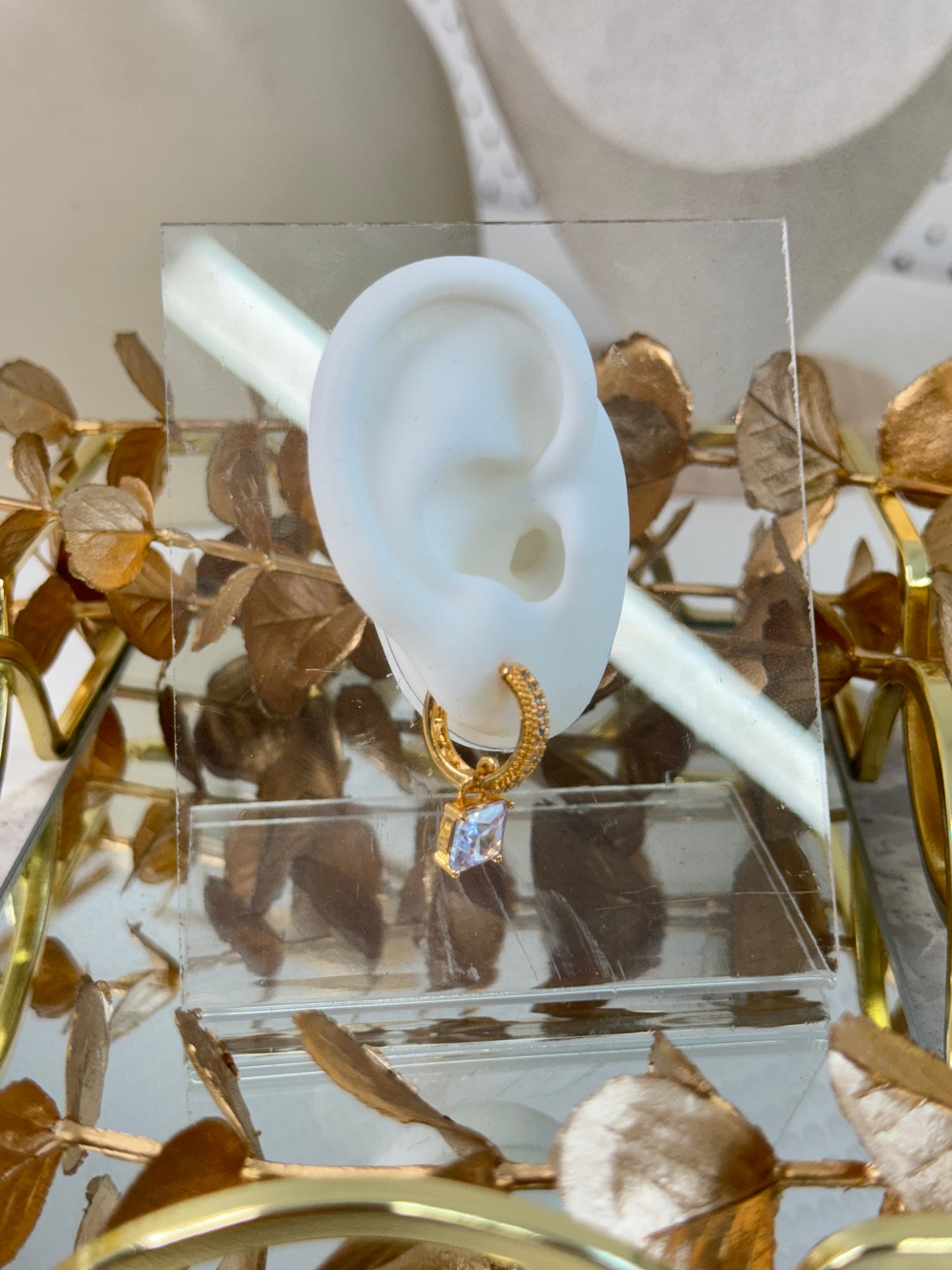 Rose Gold Earrings 2153